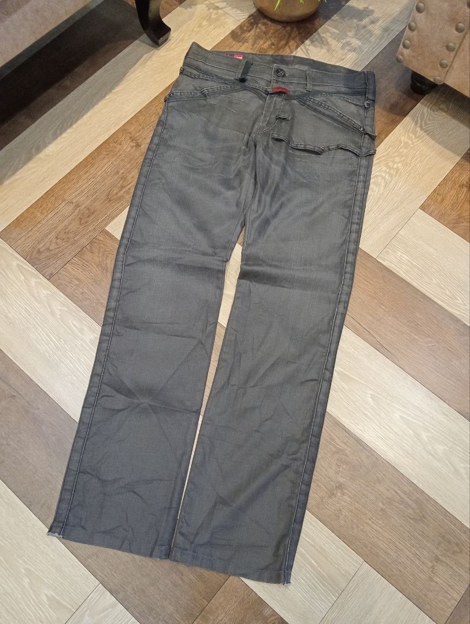 Marithe + Francois Girbaud LE JEAN DE MARITHE FRANCOIS GIRBAUD STRETCH DENIM PANTS Size US 34 / EU 50 - 2 Thumbnail