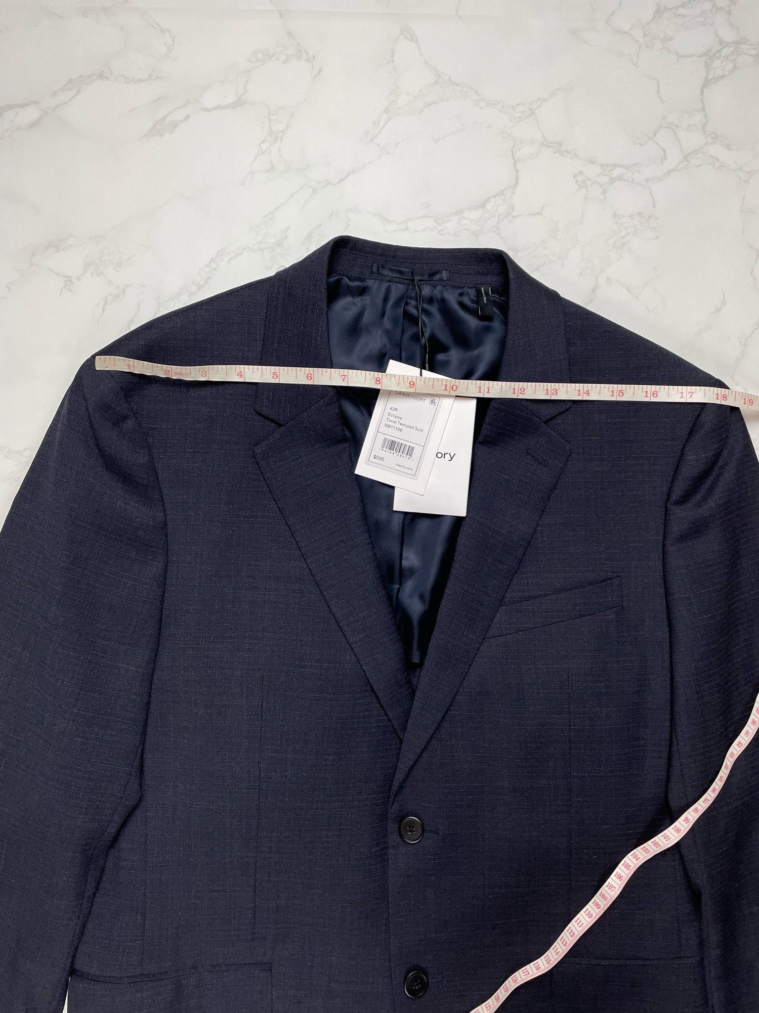 Theory 🔥70% OFF🔥 [SALE] Theory Gansevoort Eclipse Blazer Suit Size 42R - 7 Thumbnail