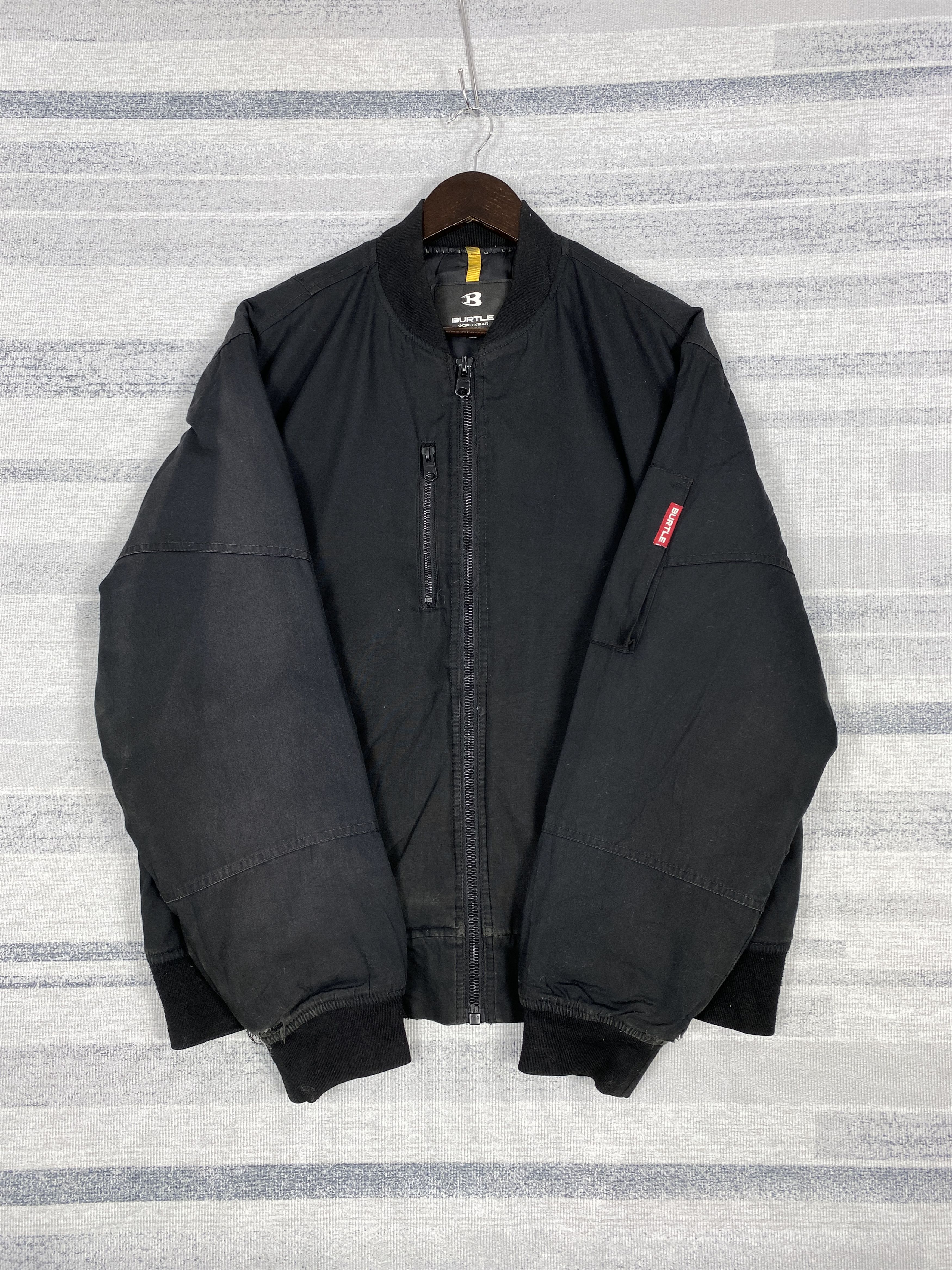 Japanese Brand Vintage Burtle Bombers Jacket K0215 Size US XXL / EU 58 / 5 - 5 Thumbnail