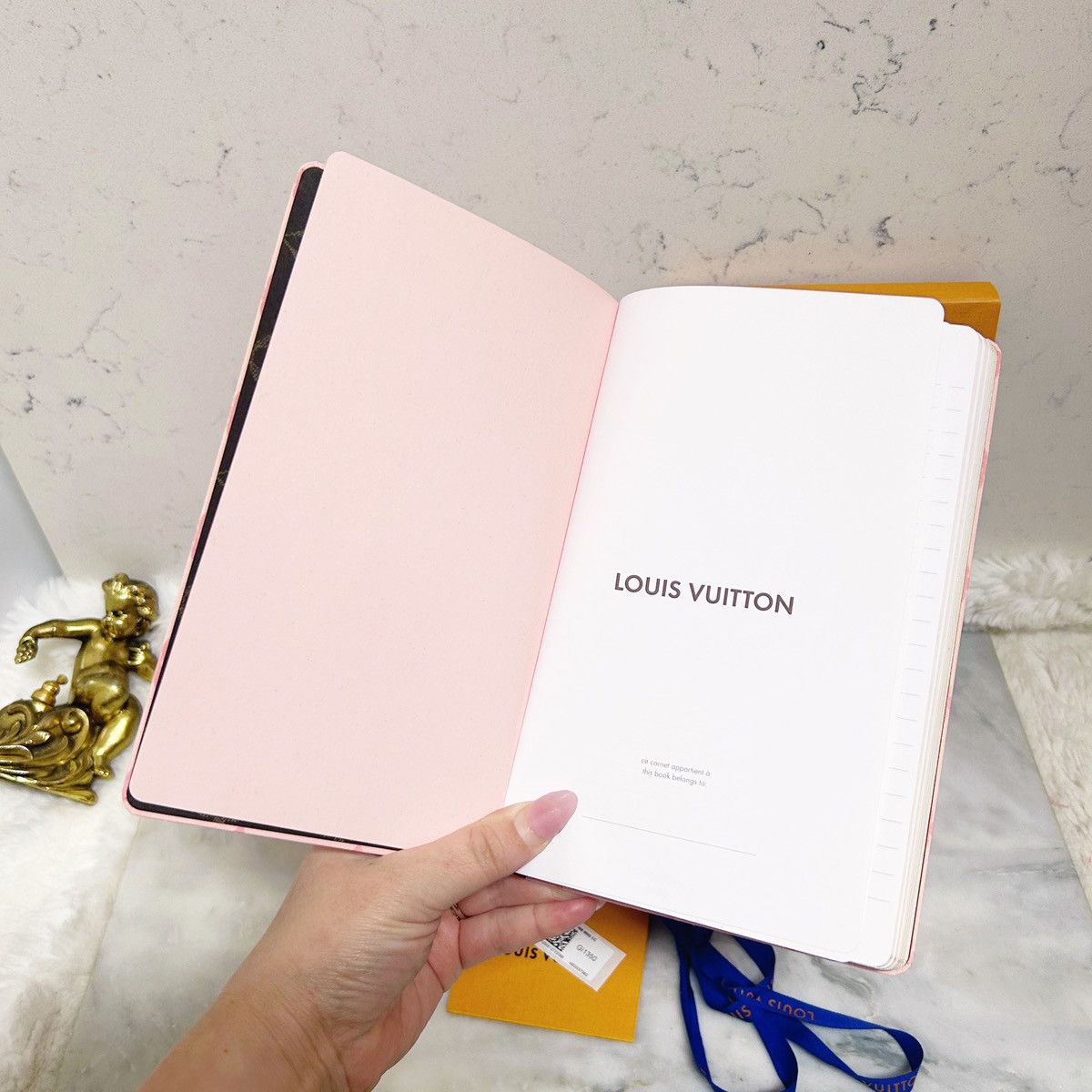 Louis Vuitton Authentic NIB Louis Vuitton Pink Jane MM Journal / Notebook Size ONE SIZE - 7 Thumbnail