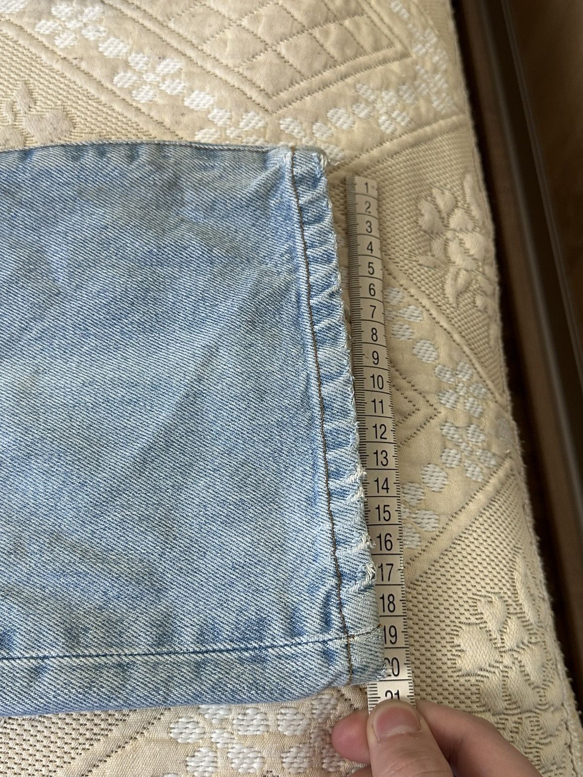 Diesel 🔥 90s Vintage Diesel Distressed Pocket Denim Jeans Y2K Pants Size US 31 - 18 Thumbnail