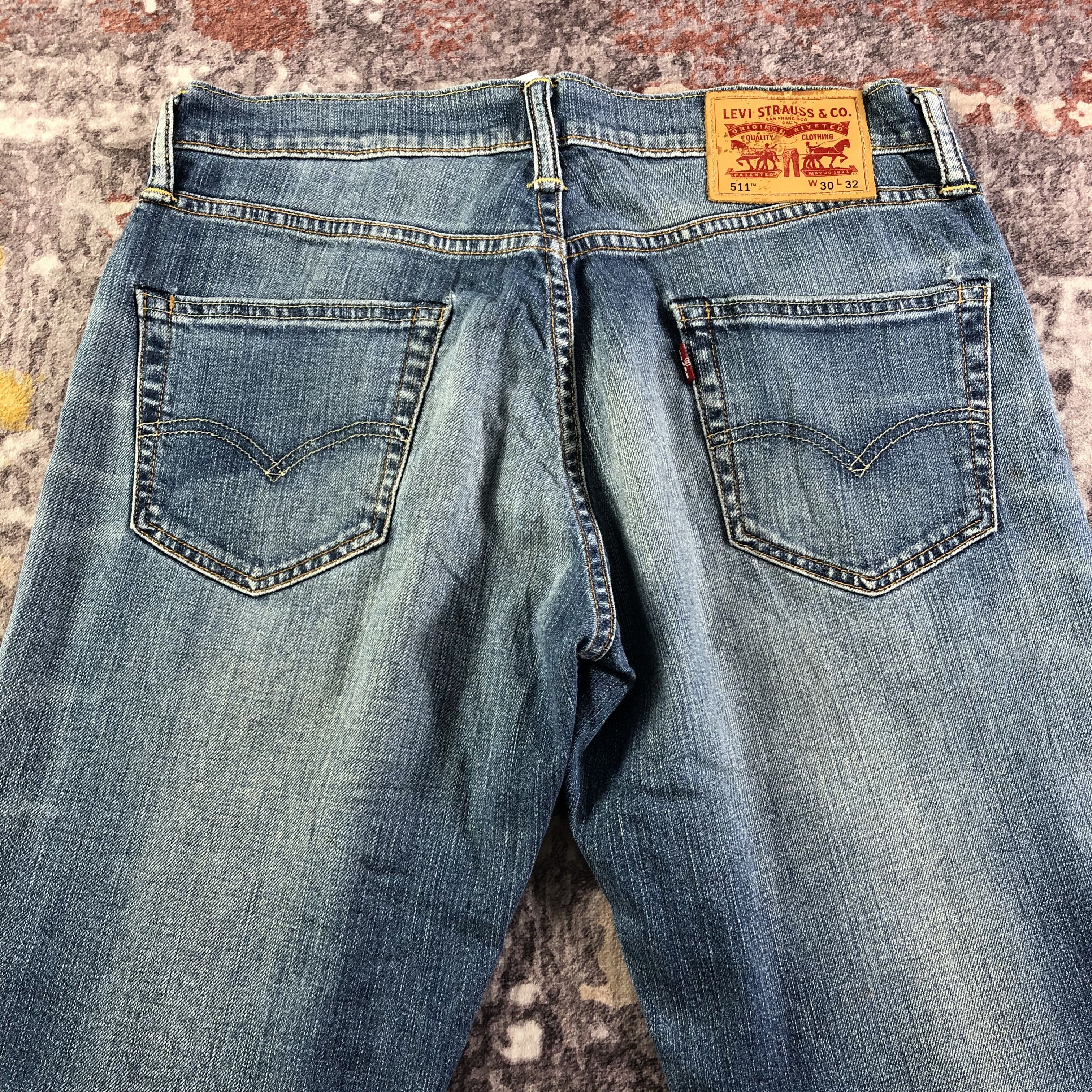 Levi's × Vintage Vintage Blue Wash Levis 511 Jeans-JM3207 Size US 32 / EU 48 - 4 Thumbnail