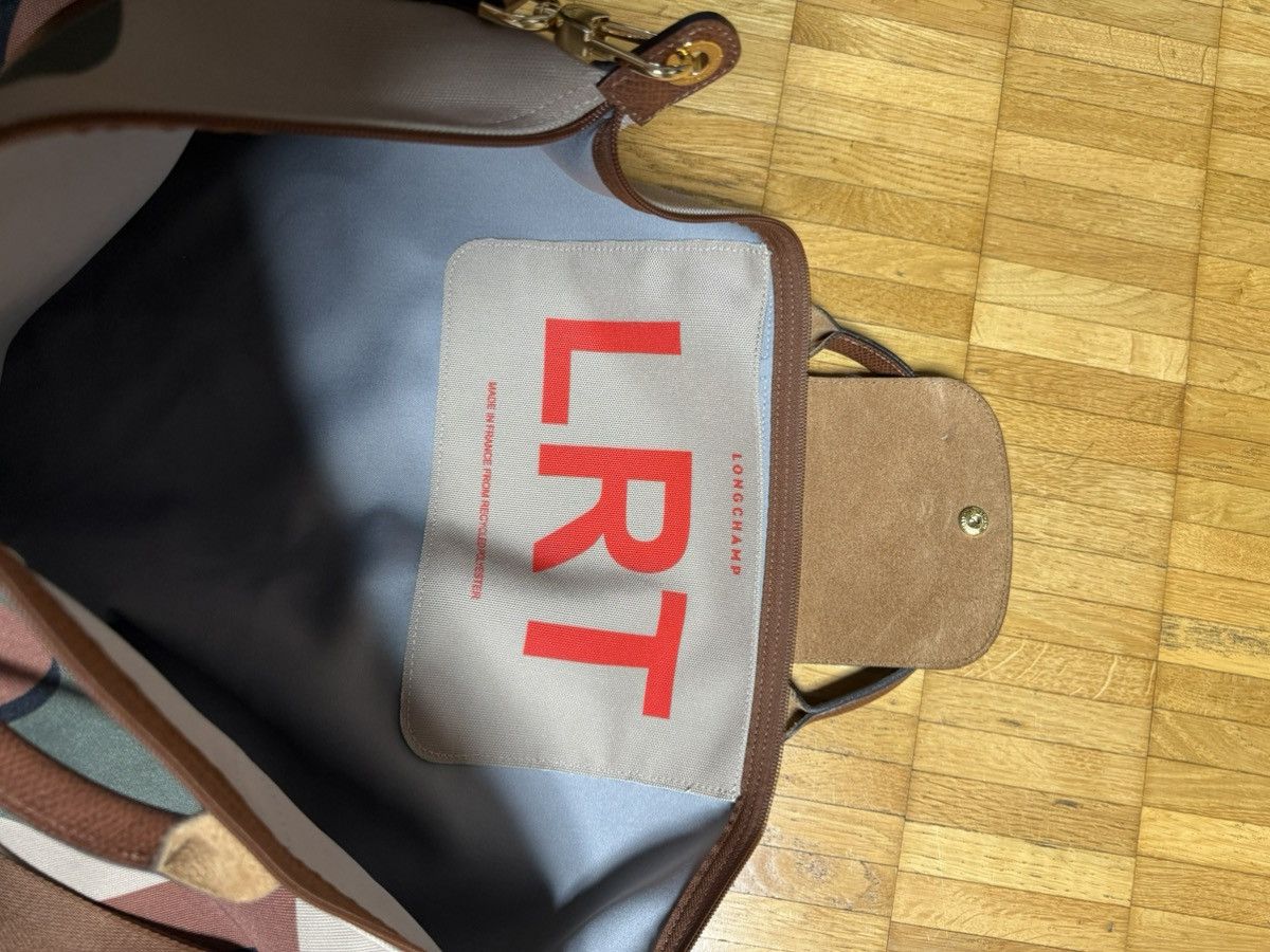 Longchamp Longchamp L.R.T Large Travel Tote Bag Shoulder Bag Beige Size ONE SIZE - 5 Thumbnail