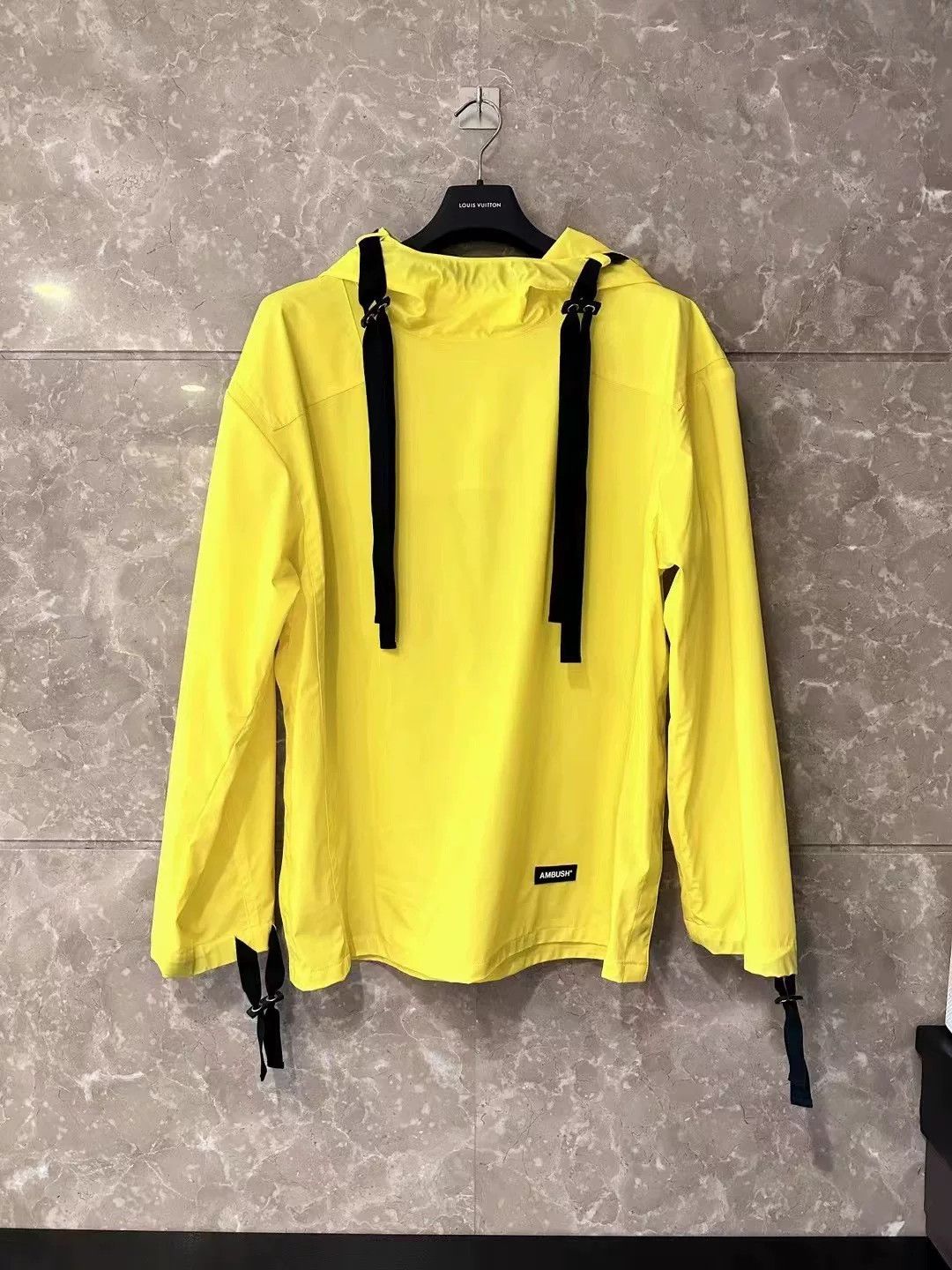 Ambush Design Ambush Waterproof Fluorescent Yellow Hoodie Size US S / EU 44-46 / 1 - 1 Thumbnail