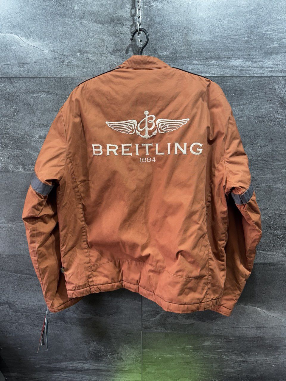 Alpha Industries Breitling Sturgis Bomber Vintag Rare Jacket