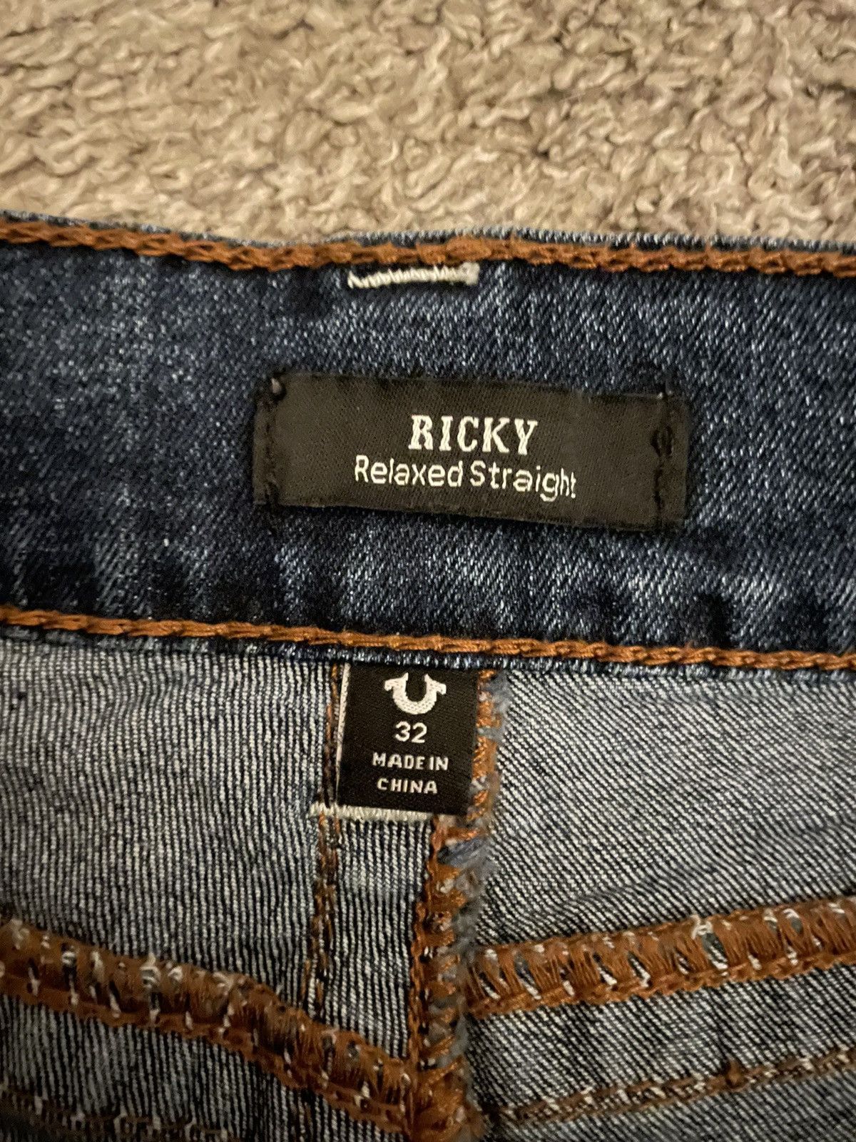 True Religion True Religion Ricky Denim Jeans Size US 32 / EU 48 - 5 Thumbnail