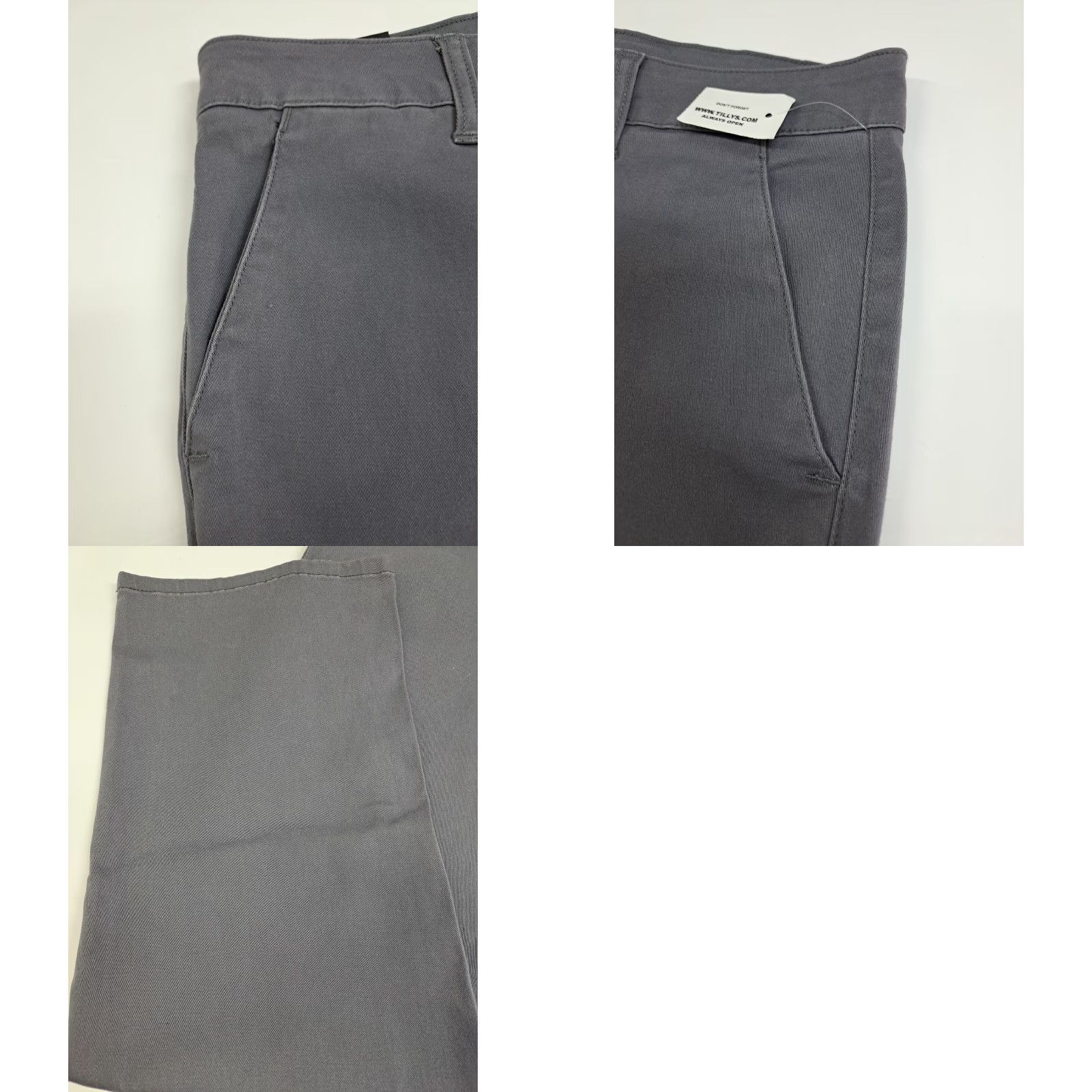 Rsq RSQ Jeans Active Chino Pants Gray Slim Straight Men's 38X32 #4088 Size US 38 / EU 54 - 9 Thumbnail