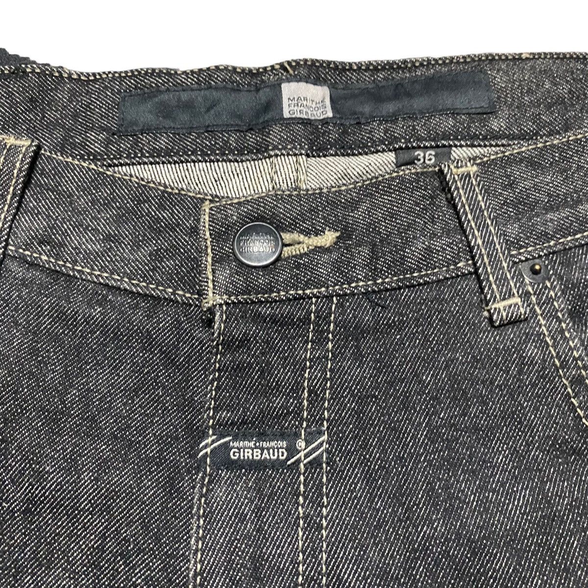 Marithe + Francois Girbaud Vintage Marithe Francois Girbaud Denim Baggy Pants Size US 35 - 9 Thumbnail