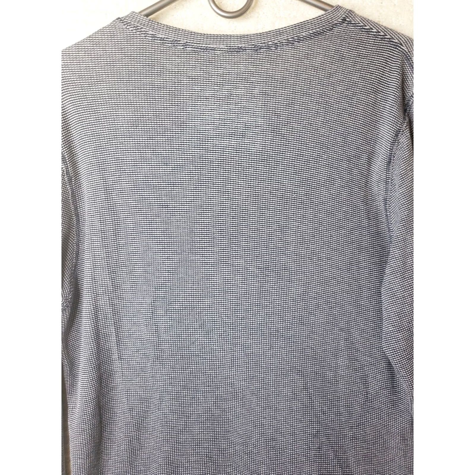Vintage The Rail Henley Shirt Men's M Blue Long Sleeve Waffle Knit Lightweight Soft Size US M / EU 48-50 / 2 - 5 Thumbnail