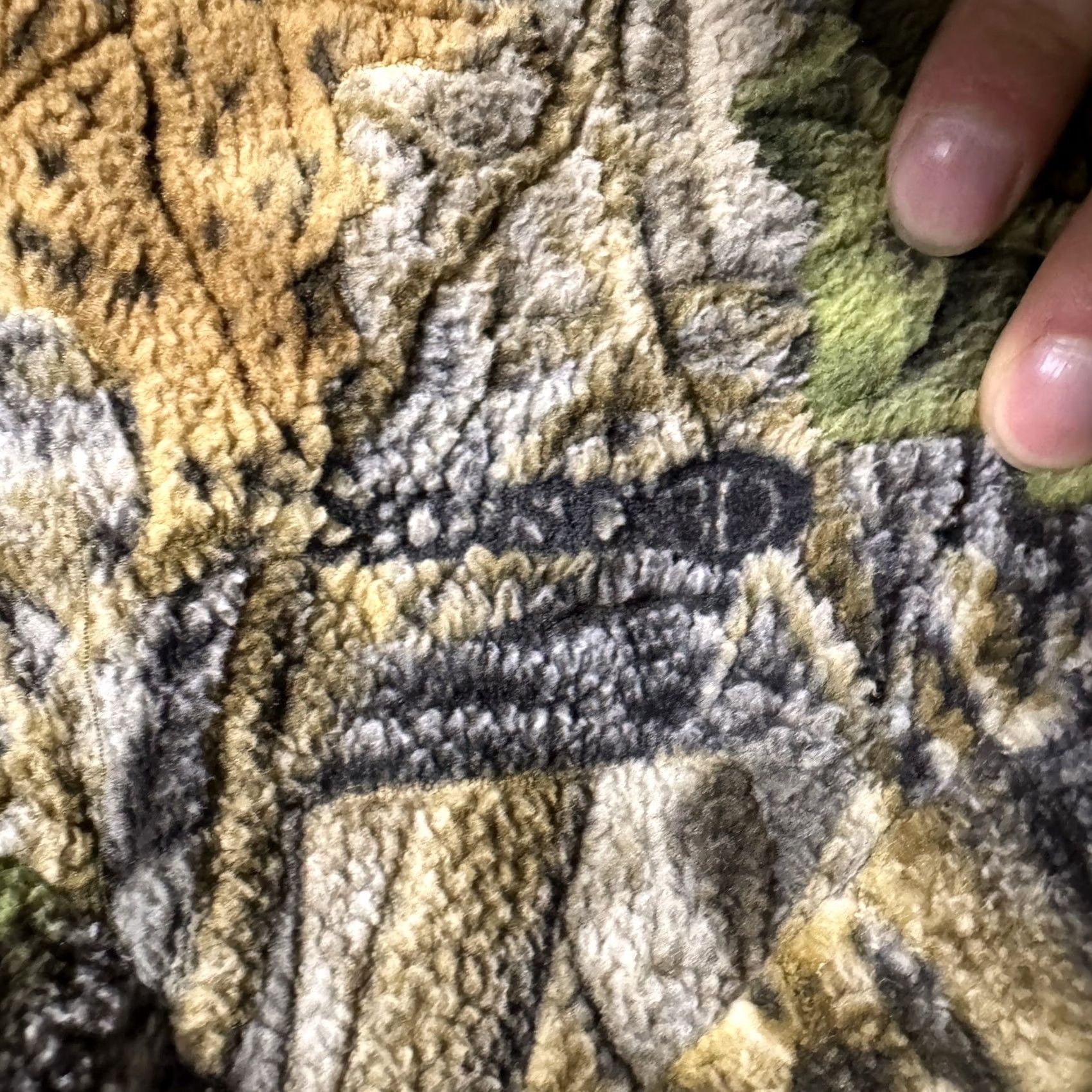 Vintage VINTAGE Cabelas Wind Shear Jacket Mens XL Hunt 1/2 Zip Berber Seclusion 3D Camouflage Size US XL / EU 56 / 4 - 2 Thumbnail