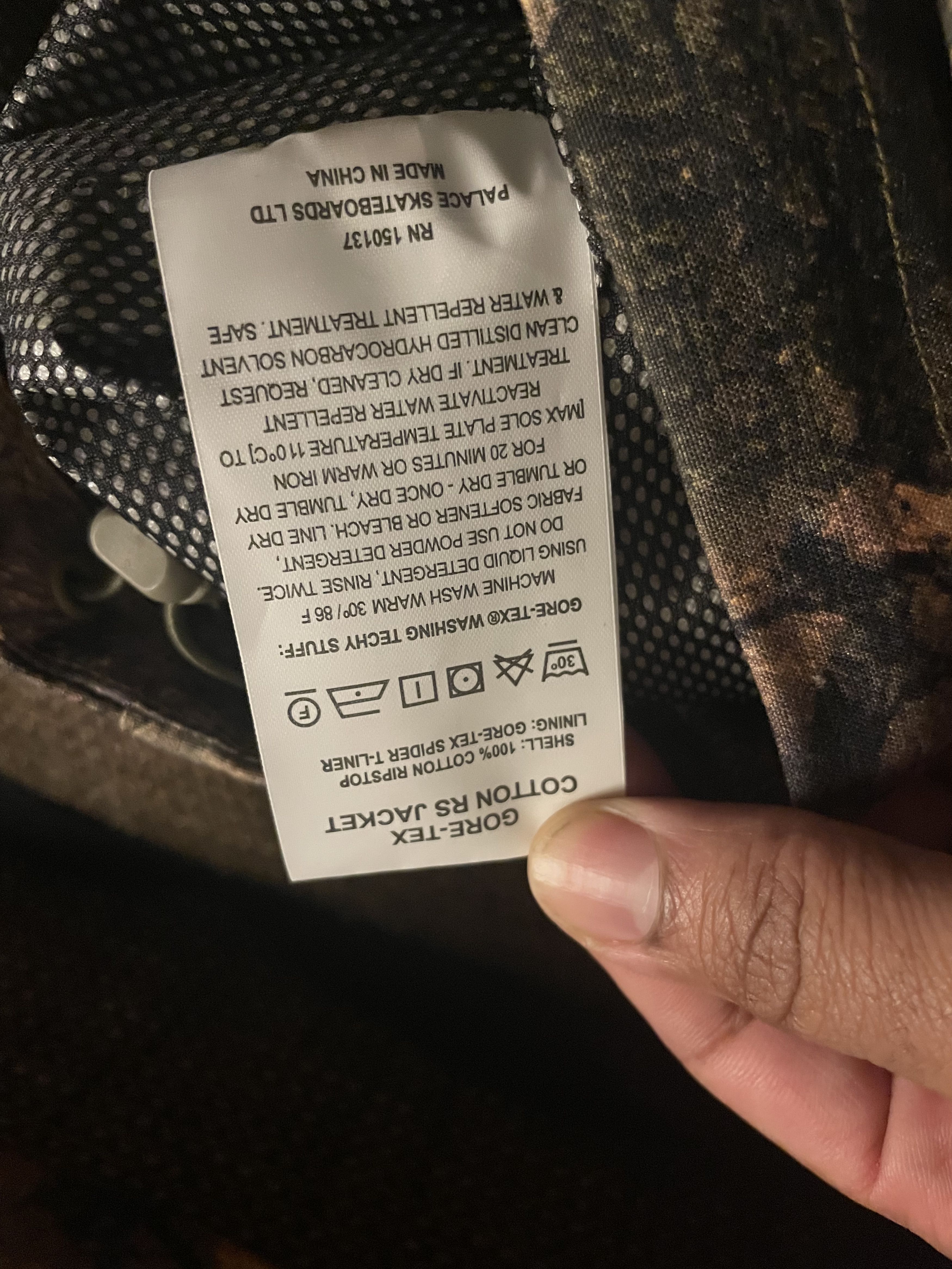 Palace palace gortex jacket Size US L / EU 52-54 / 3 - 7 Thumbnail