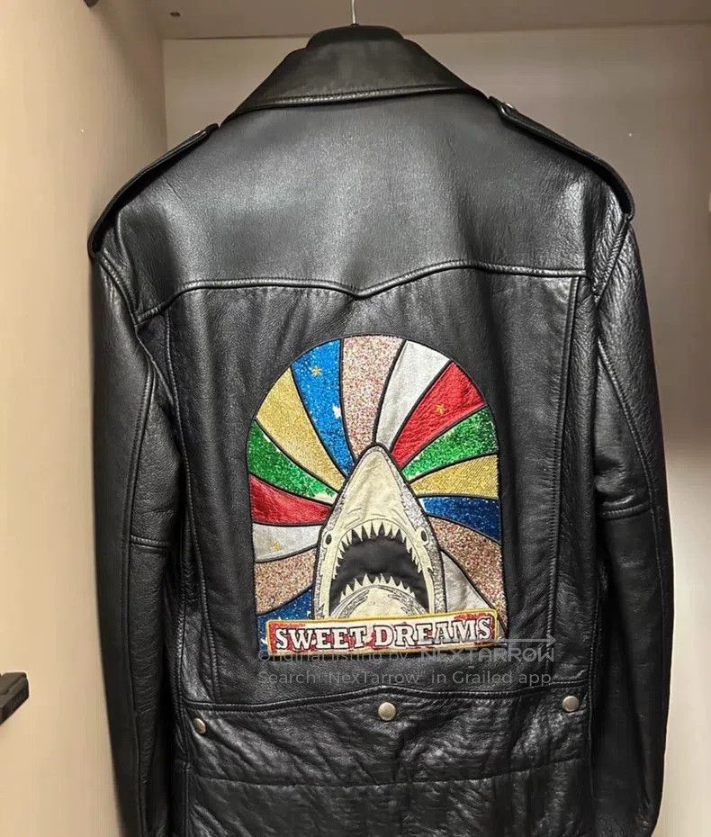 Saint Laurent Paris Saint Laurent Paris Candy Rainbow Sharkskin Jacket Size US M / EU 48-50 / 2 - 4 Thumbnail