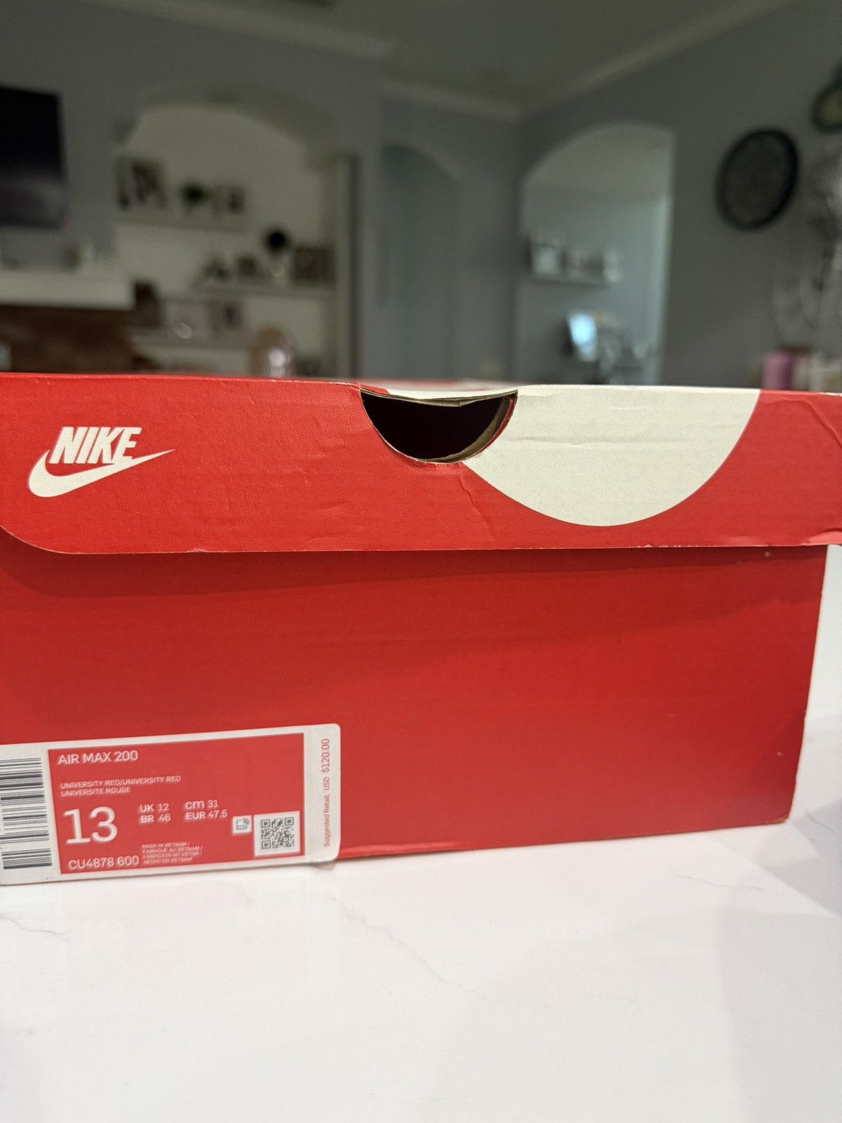 Nike Nike AirMax 200: University Res Size US 13 / EU 46 - 7 Thumbnail