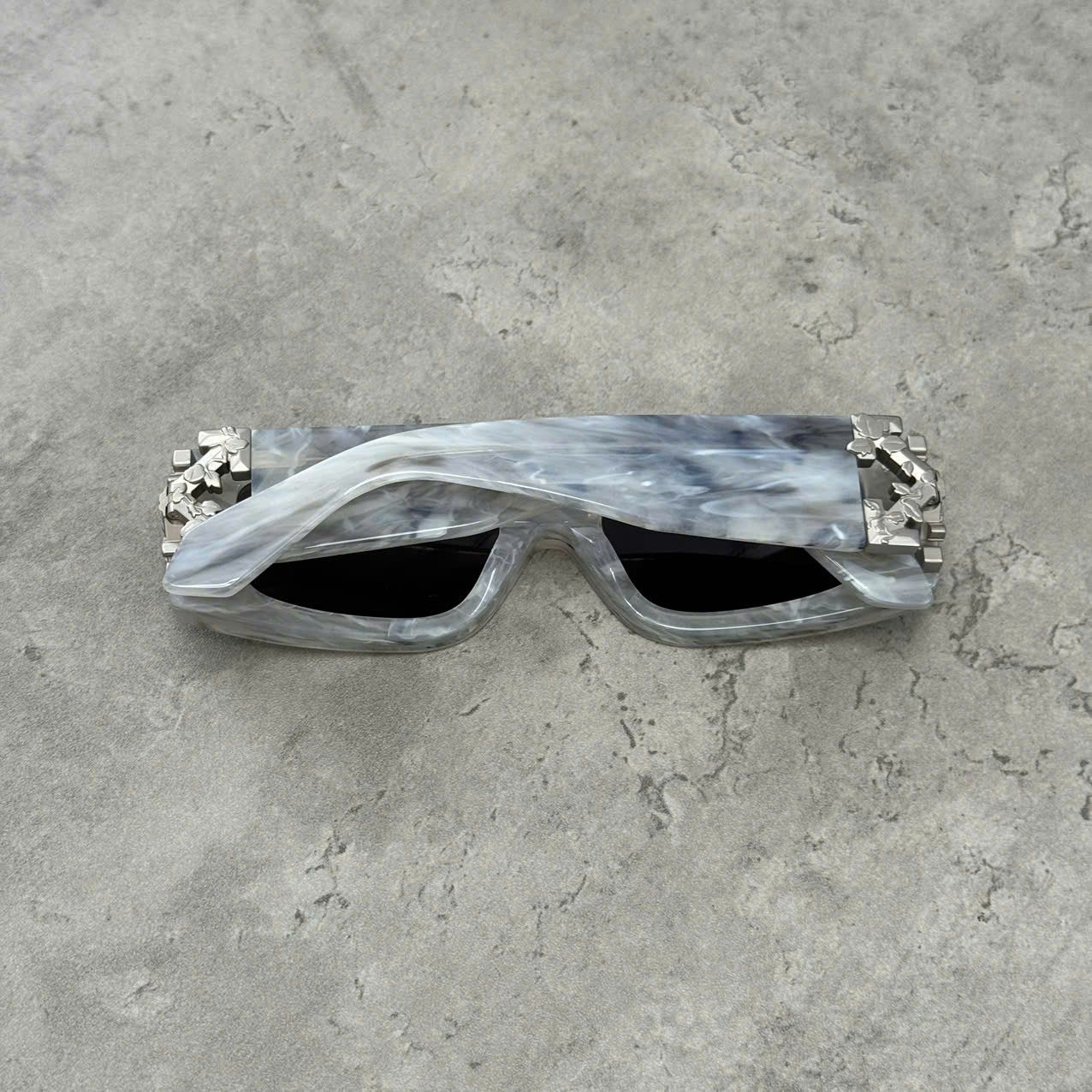 Off-White OFF WHITE Roma Sunglasses MARBLE Size ONE SIZE - 2 Thumbnail