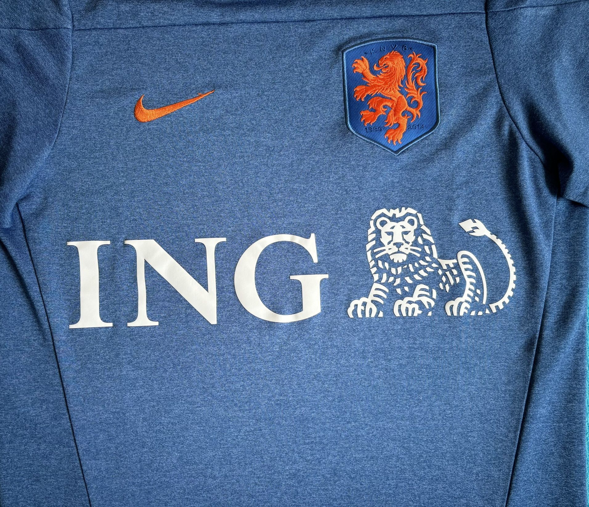 Nike Netherlands 2014 Nike Training Jersey Size. S Size US S / EU 44-46 / 1 - 7 Thumbnail