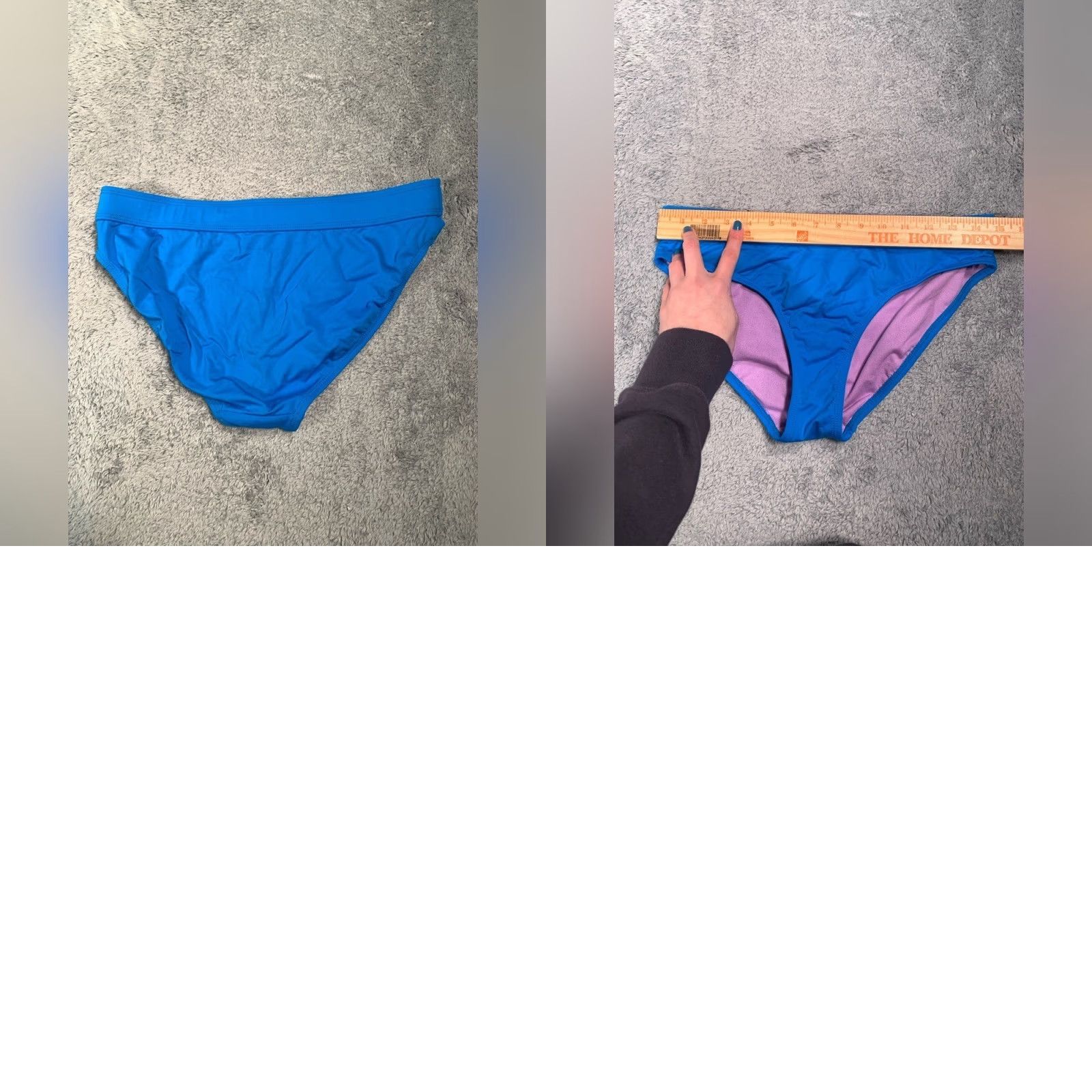 Athleta Athleta Bikini Bottom M Blue Women Regular Medium Bikini Bottom Women Blue Athleta M Size 32" / US 10 / IT 46 - 8 Thumbnail