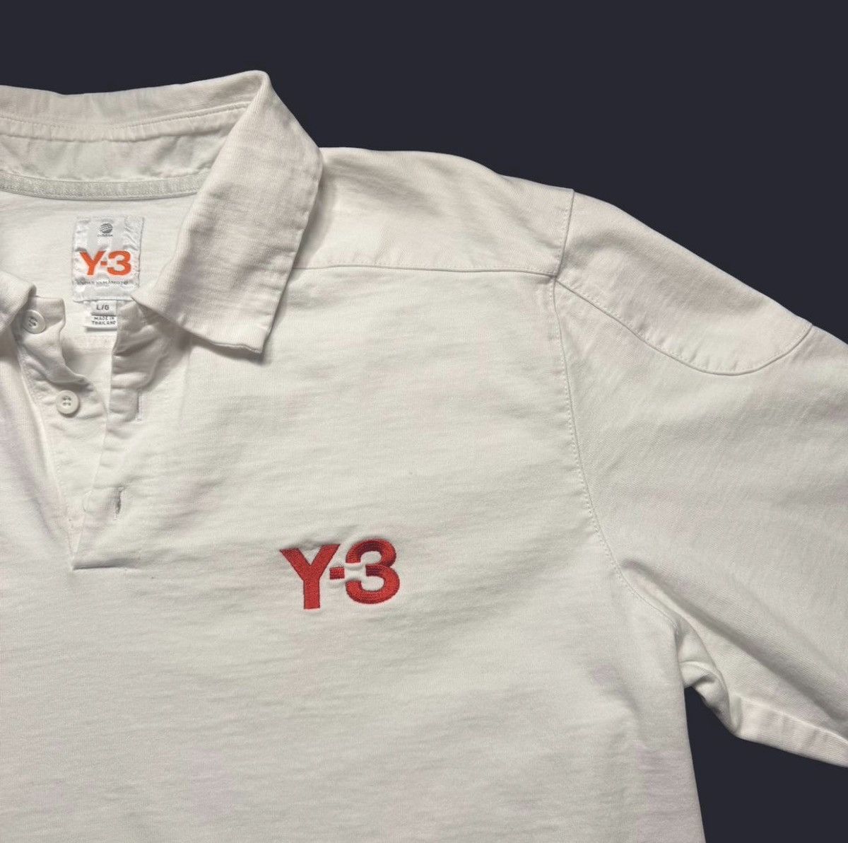 Y-3 y-3 yohji yamamoto logo polo large Size US L / EU 52-54 / 3 - 1 Thumbnail