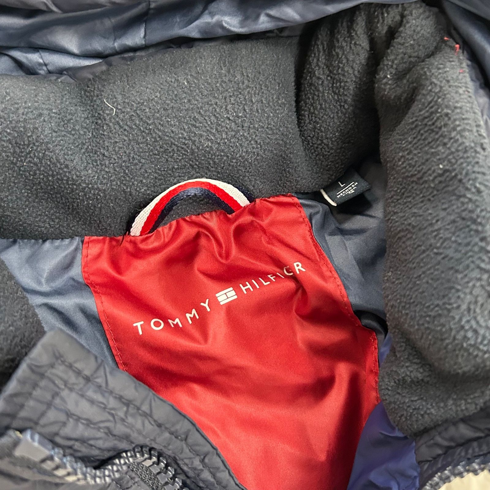 Tommy Hilfiger Tommy Hilfiger Quilted Puffer Hooded Jacket size Large L Size US L / EU 52-54 / 3 - 5 Thumbnail