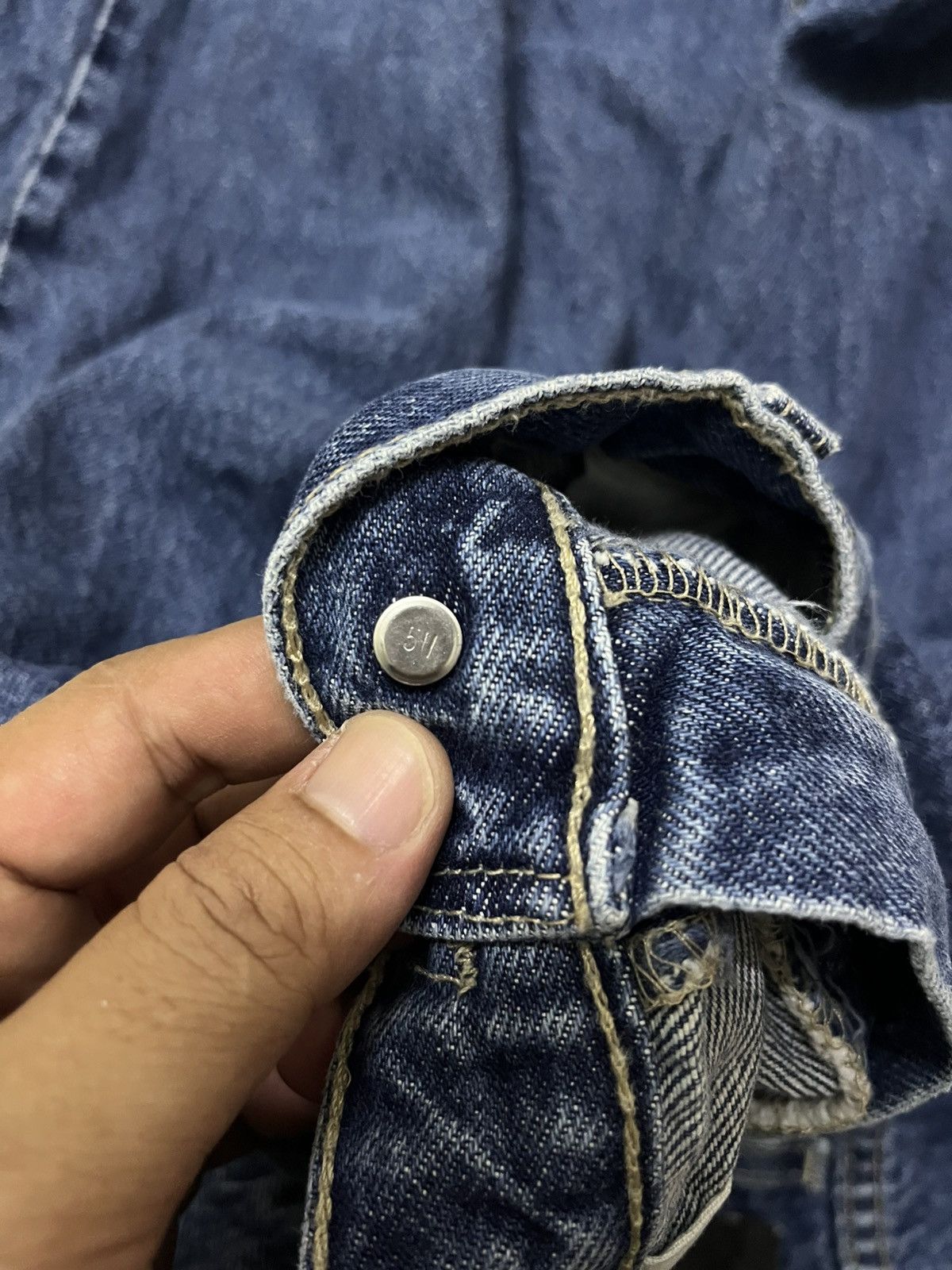 Levi's Vintage Clothing 90s Levi’s SilverTab Loose Fit, OG Baggy Denim Grail Size US 35 - 11 Thumbnail
