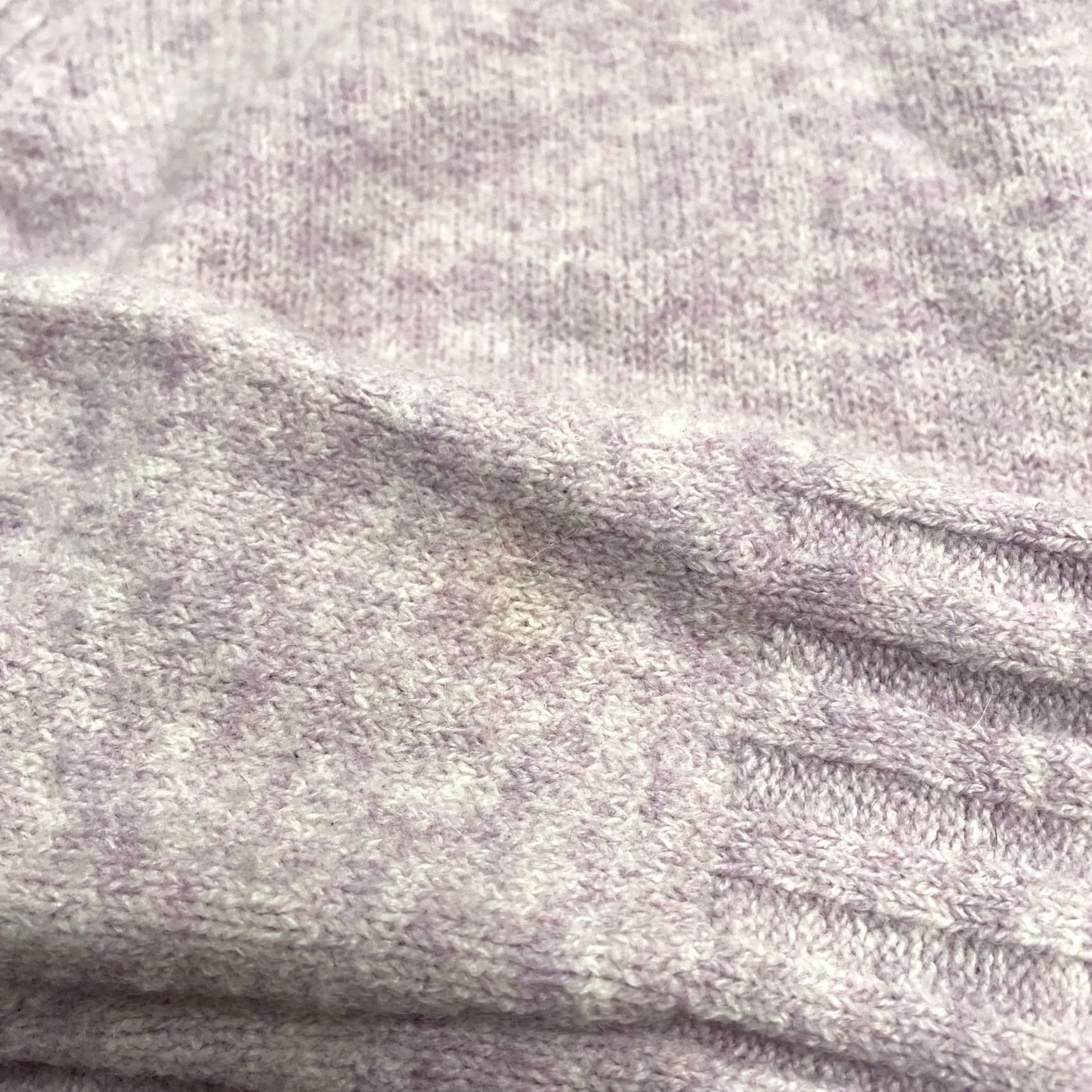 J.Crew J.Crew Pullover Sweater Women Small Purple Mock Neck Wool Blend Casual Knit Sweatshirt Size S / US 4 / IT 40 - 4 Thumbnail