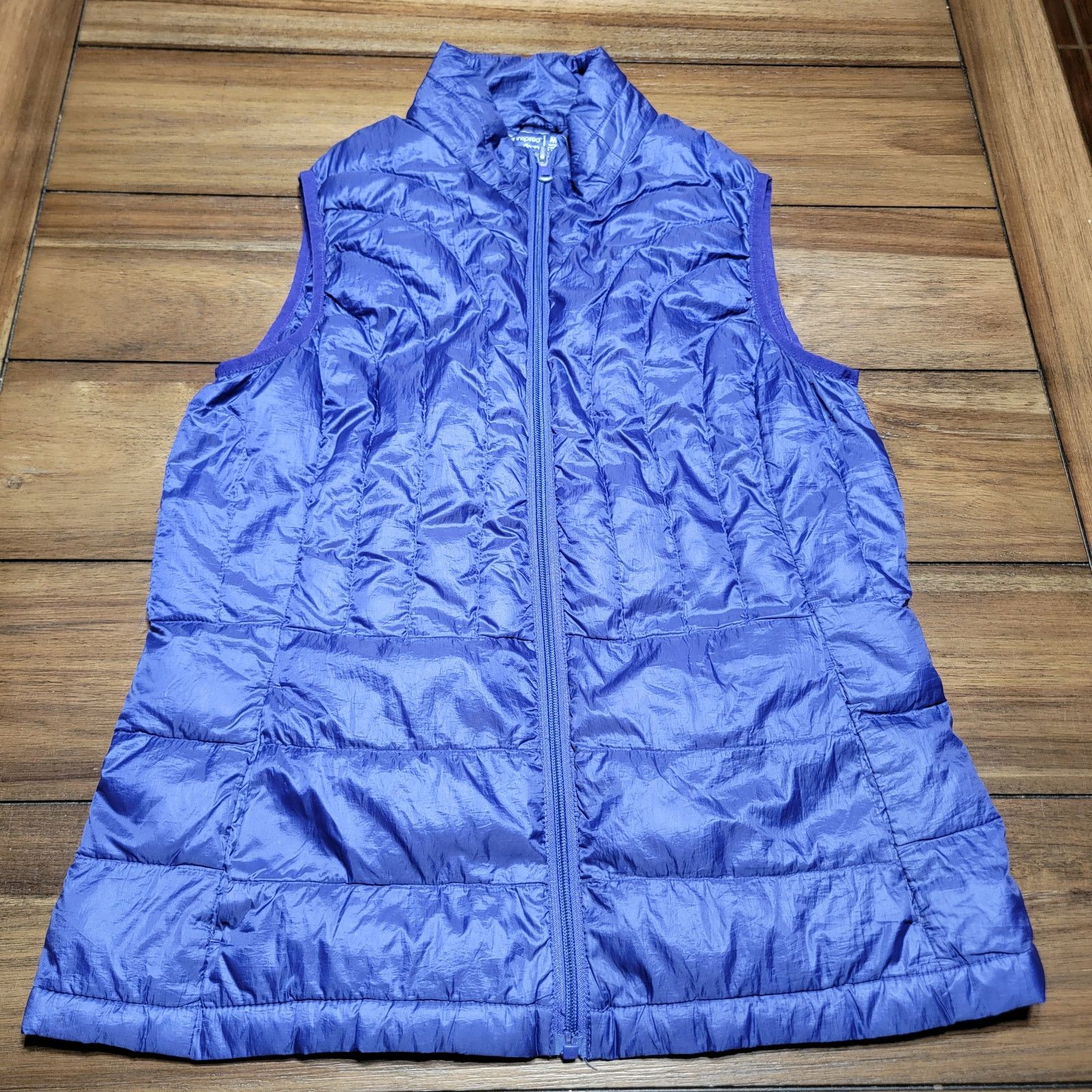 Other Be Inspired Full Zip Purple Down Packable Vest - Size Medium Size M / US 6-8 / IT 42-44 - 1 Thumbnail