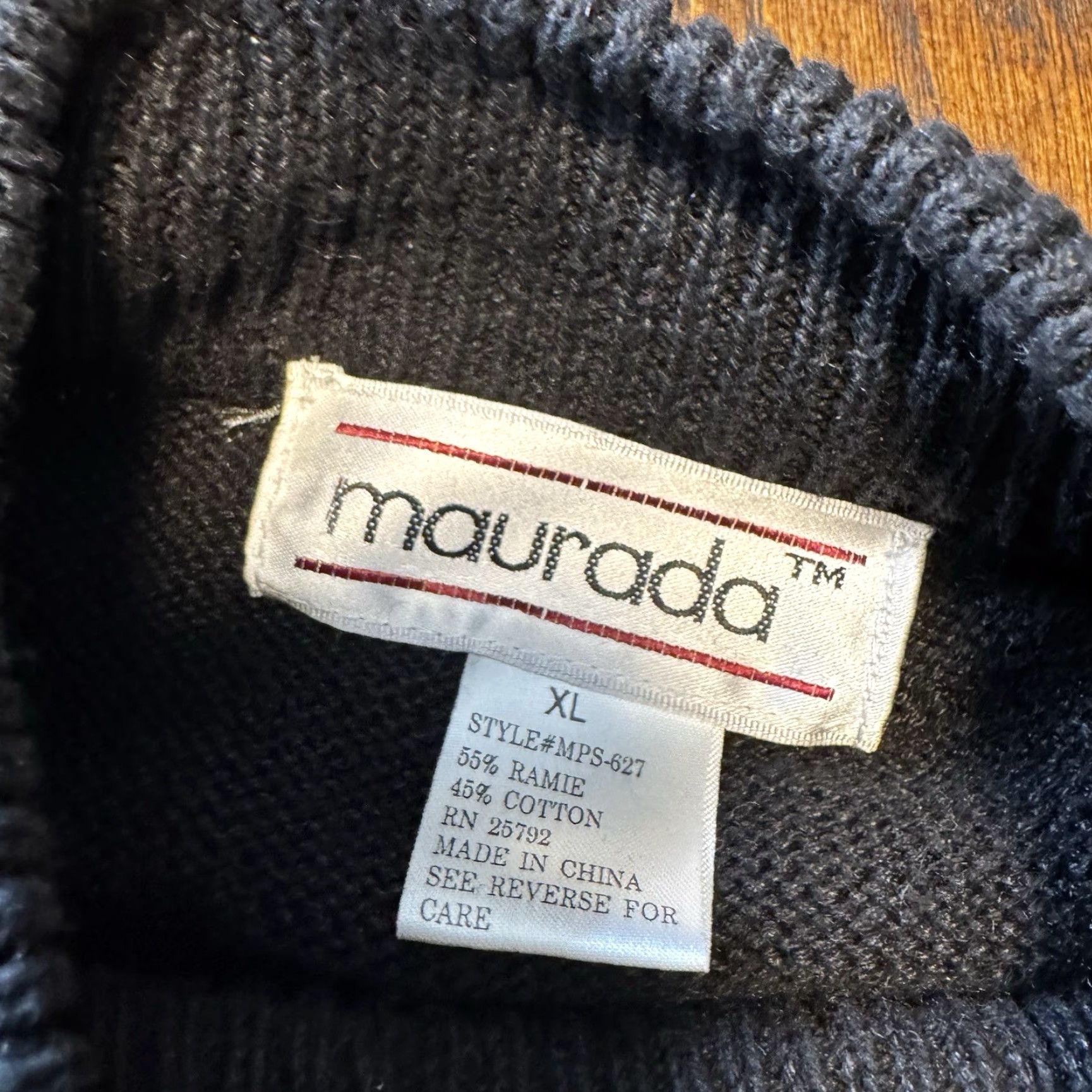 Vintage VINTAGE Maurada Sweater Embellished Sequins Tan Brown Black XL 80’s Fashion Geometric Knit Crew Neck Beaded Pullover Women Retro Size XL / US 12-14 / IT 48-50 - 5 Thumbnail