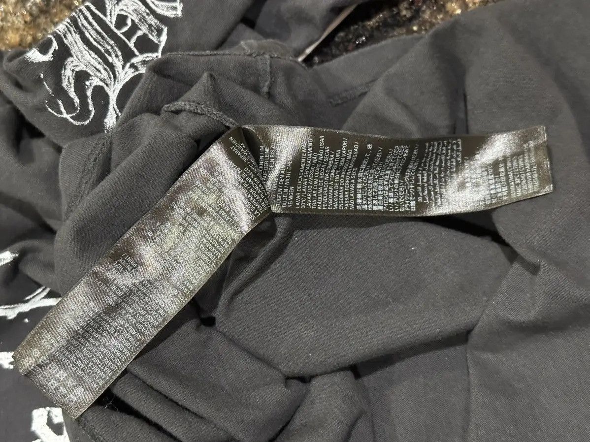 Balenciaga Balenciaga SS24 DIY Metal / Gothic Logos Long Sleeve T-Shirt Size US XL / EU 56 / 4 - 6 Thumbnail