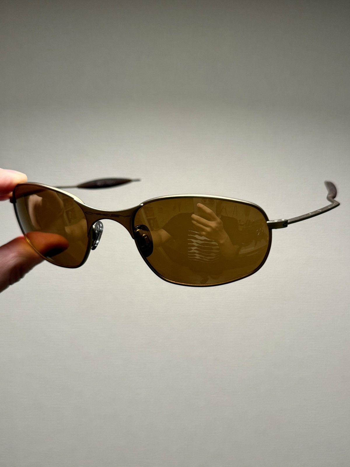 Oakley OAKLEY SQUARE WIRE 1.0 GOLD SUNGLASSES Size ONE SIZE - 2 Thumbnail