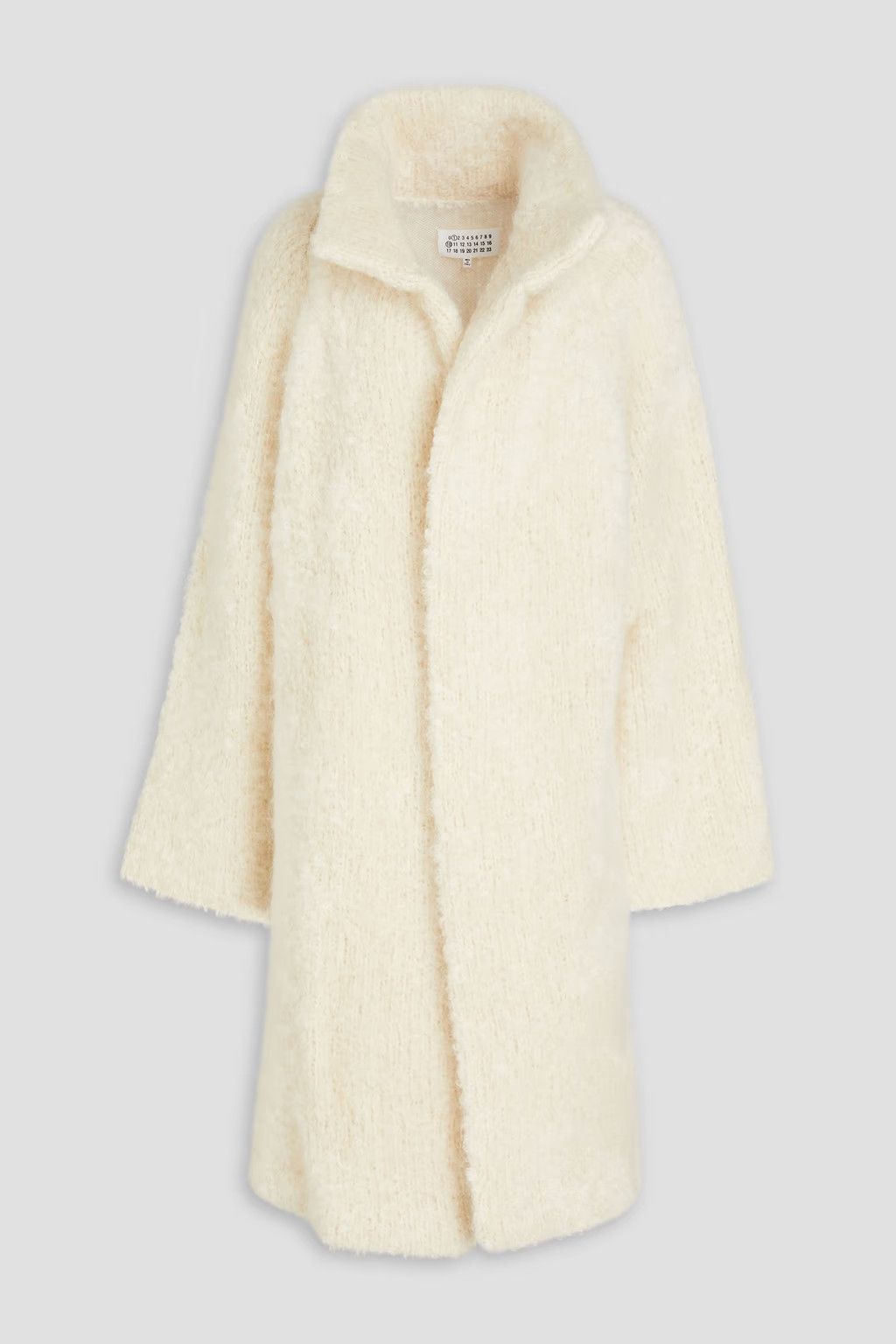 Maison Margiela o1y0625 Coat in Ivory Size S / US 4 / IT 40 - 1 Thumbnail