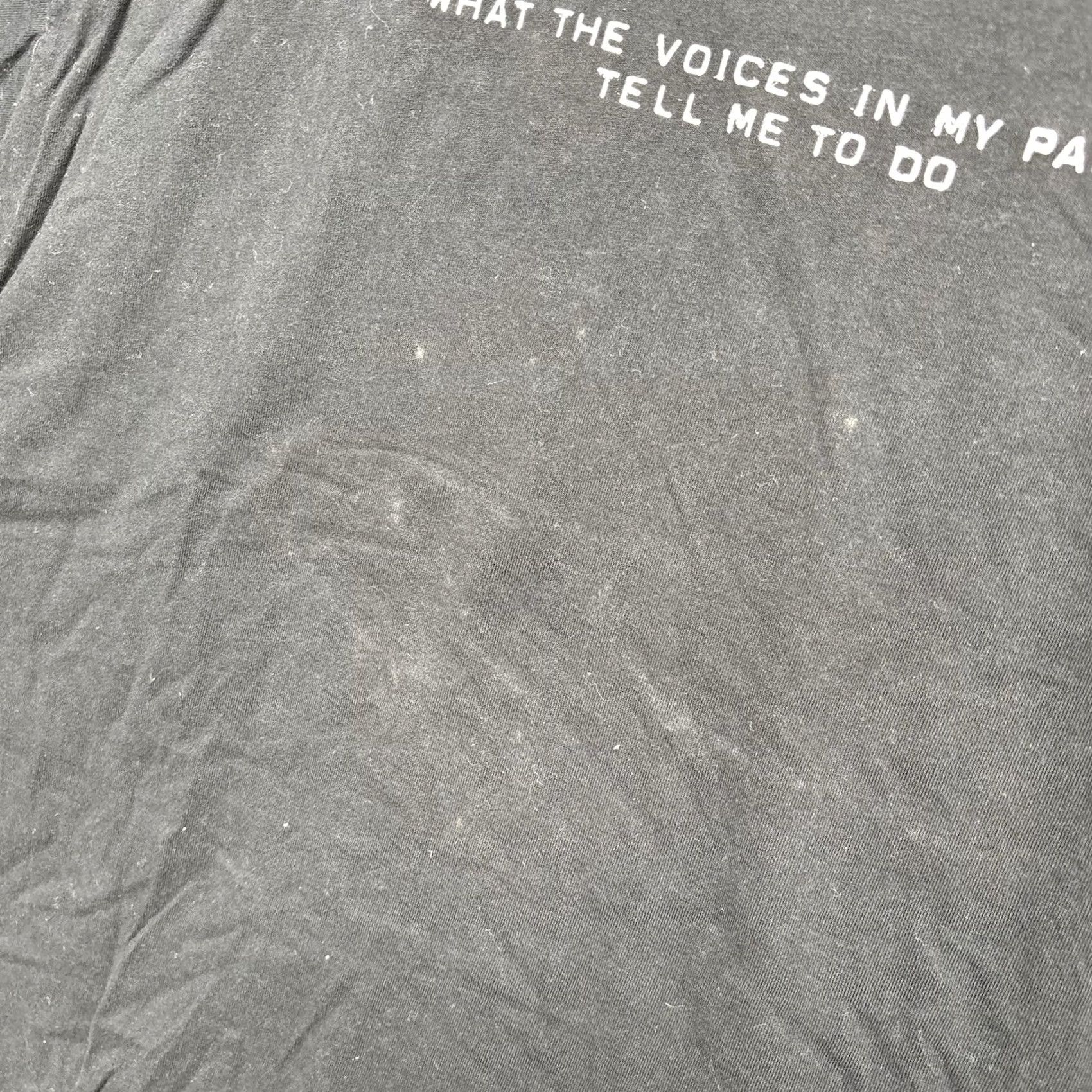 Vintage VINTAGE BALZOUT Shirt Mens XL "I do what the voices in my head tell me to" Funny Shirt Size US XL / EU 56 / 4 - 7 Thumbnail