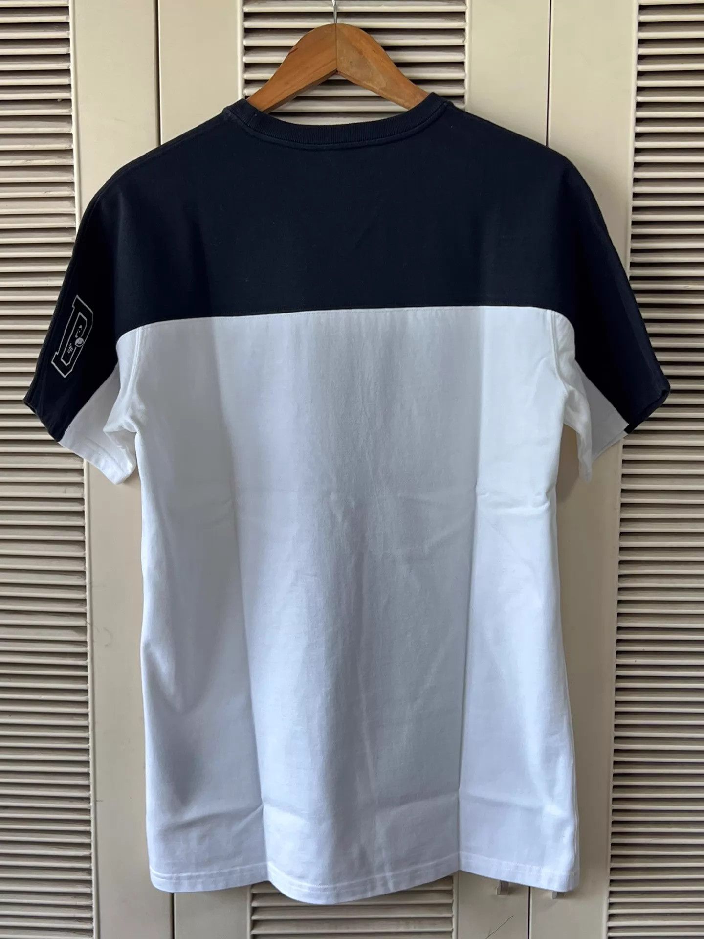 Dior Dior Black White Colorblock Logo SS T-Shirt S Size US S / EU 44-46 / 1 - 2 Thumbnail