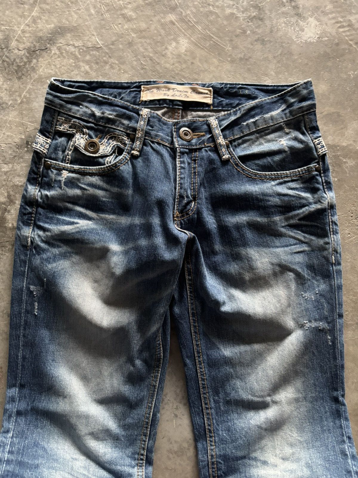 If Six Was Nine LOLITA distressed mud wash whiskered japanese grunge punk Size US 30 / EU 46 - 2 Thumbnail