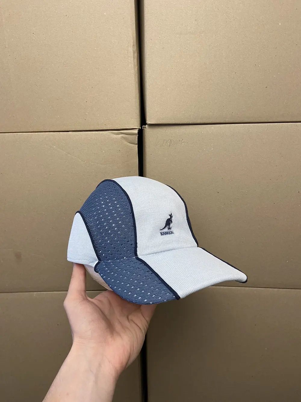 Kangol VINTAGE KANGOL USA CAP HAT AVANT GARD Y2K SKATE JAPANESE Size ONE SIZE - 7 Thumbnail