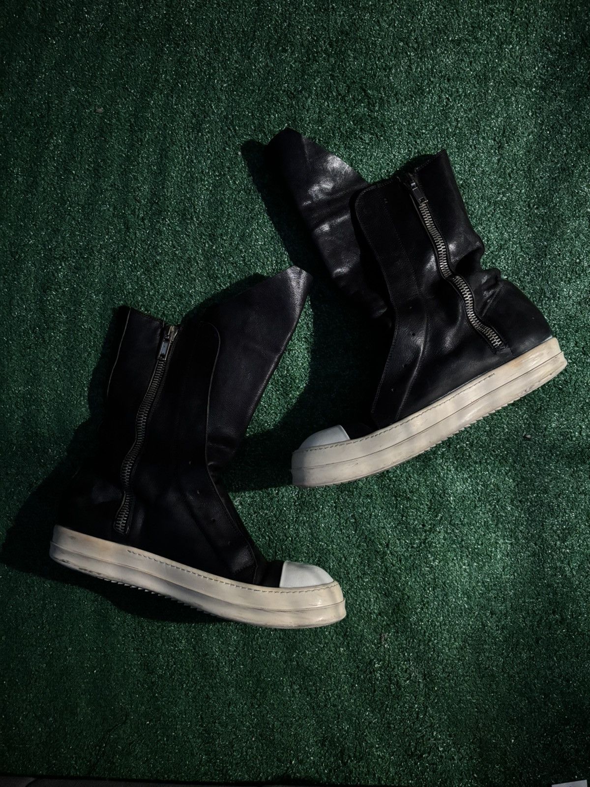 Rick Owens Ramones Laceless | Grailed