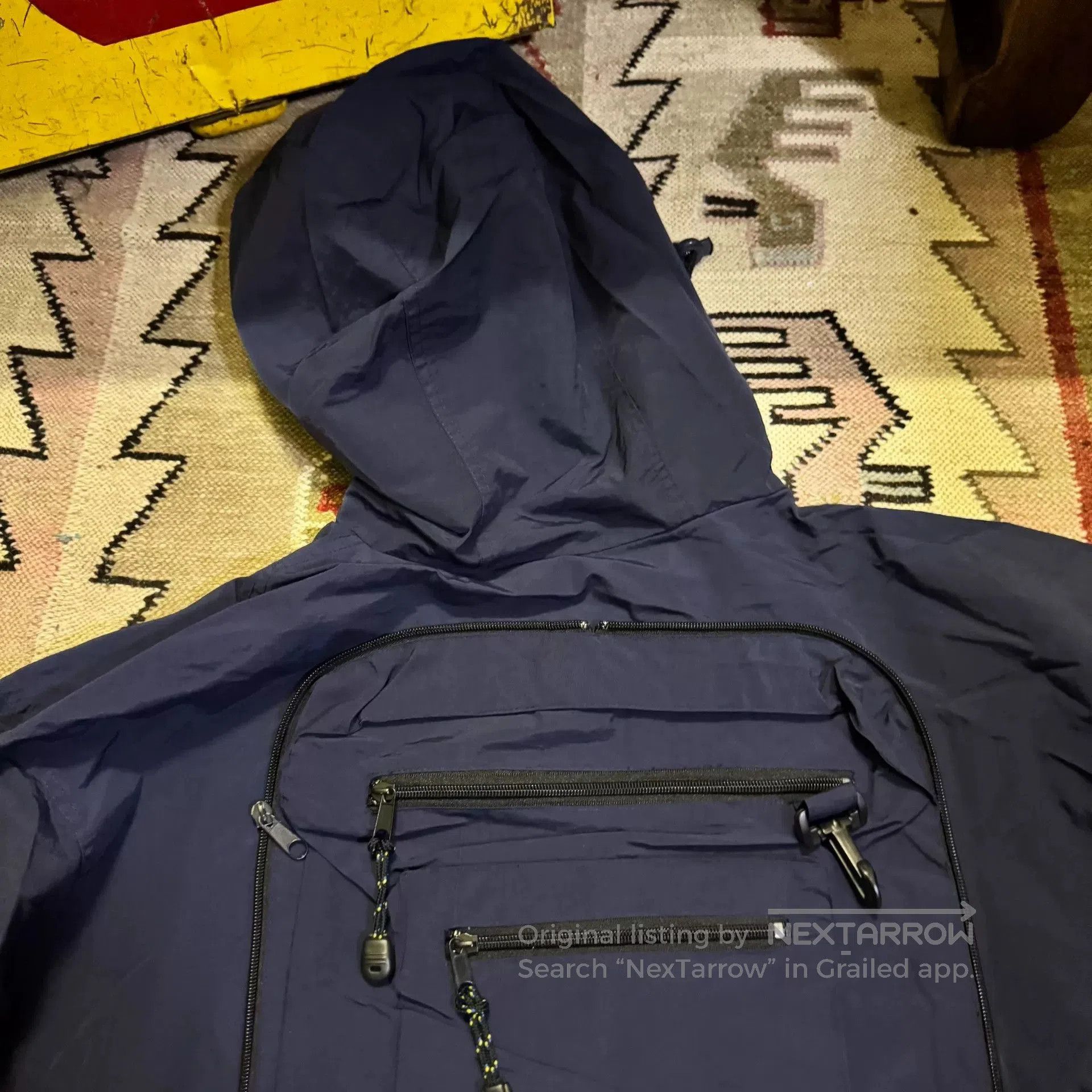 Vintage 90s Vintage Multi-Pocket Outdoor Hoodie. Size US M / EU 48-50 / 2 - 3 Thumbnail