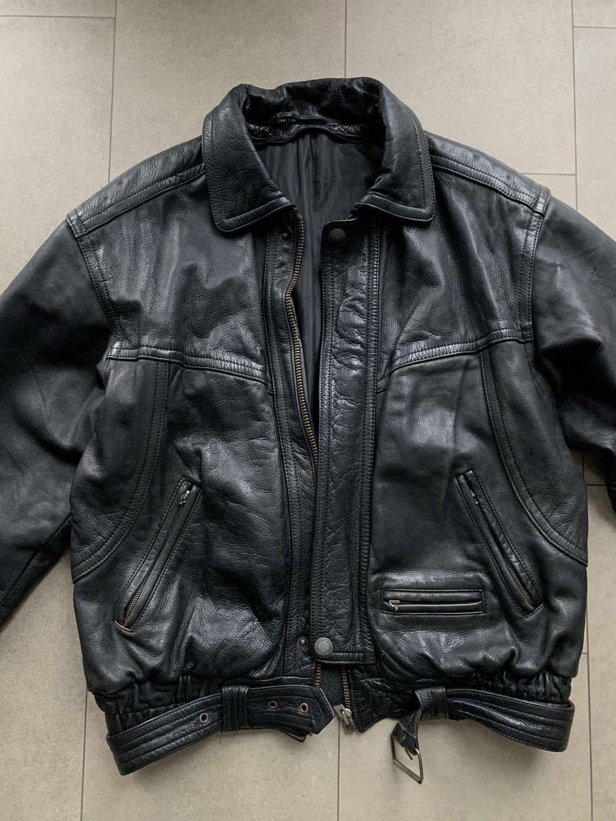 Avirex Vintage Leather Aviator Pilot Leather Jacket Size US L / EU 52-54 / 3 - 5 Thumbnail