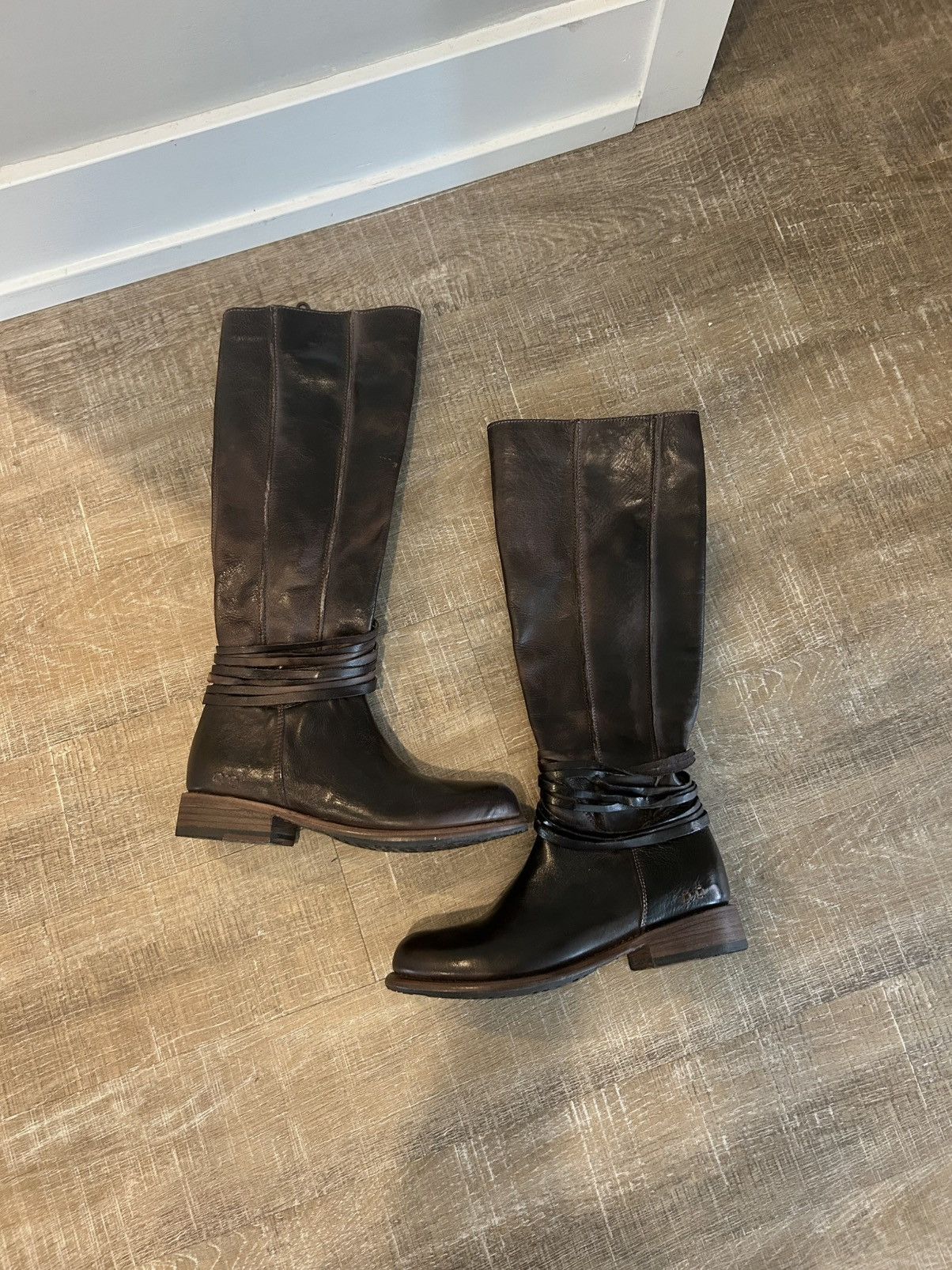 Bed Stu BEDSTU leather riding moto boots Size US 6 / IT 36 - 1 Thumbnail