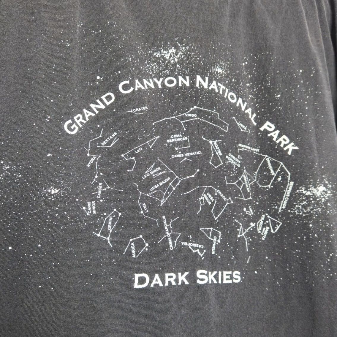 Vintage VINTAGE Grand Canyon National Park Dark Skies Party Constellations Black Space Shirt unisex Adult XL Black 90s 00s grunge art nature AOP Bayside Size US XL / EU 56 / 4 - 6 Thumbnail