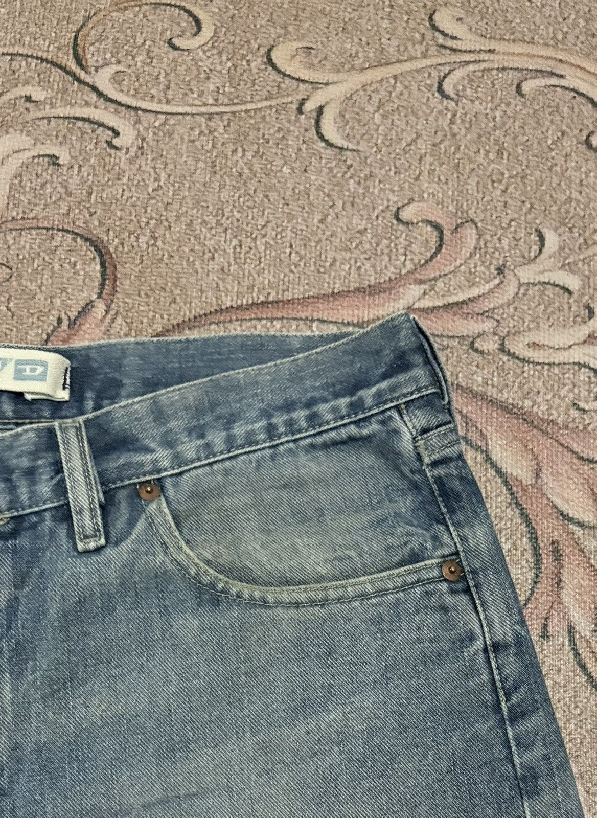 Diesel Vintage DIESEL Distressed Denim Size US 36 / EU 52 - 4 Thumbnail