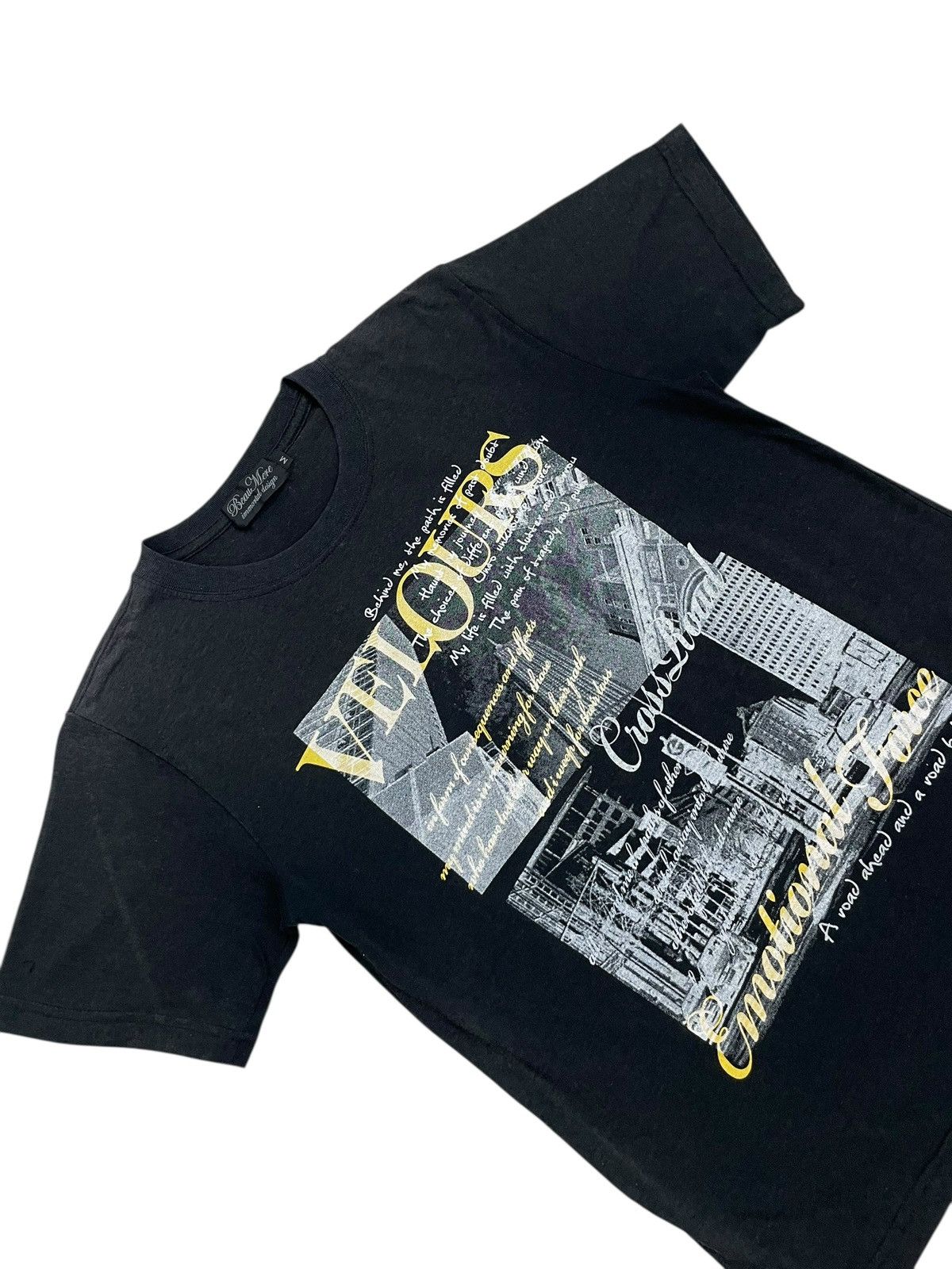 Japanese Brand Beaumere Immortal Design Y2K Photo Life Poems Size US M / EU 48-50 / 2 - 3 Thumbnail