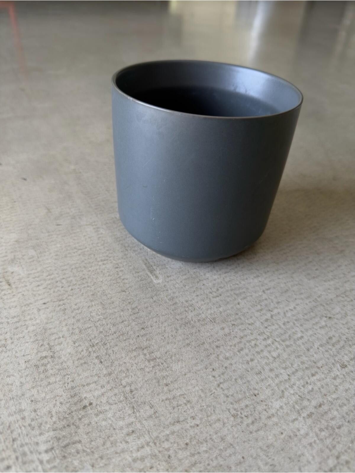 Other Ceramic Planter Pot / Matte Black Size ONE SIZE - 2 Thumbnail
