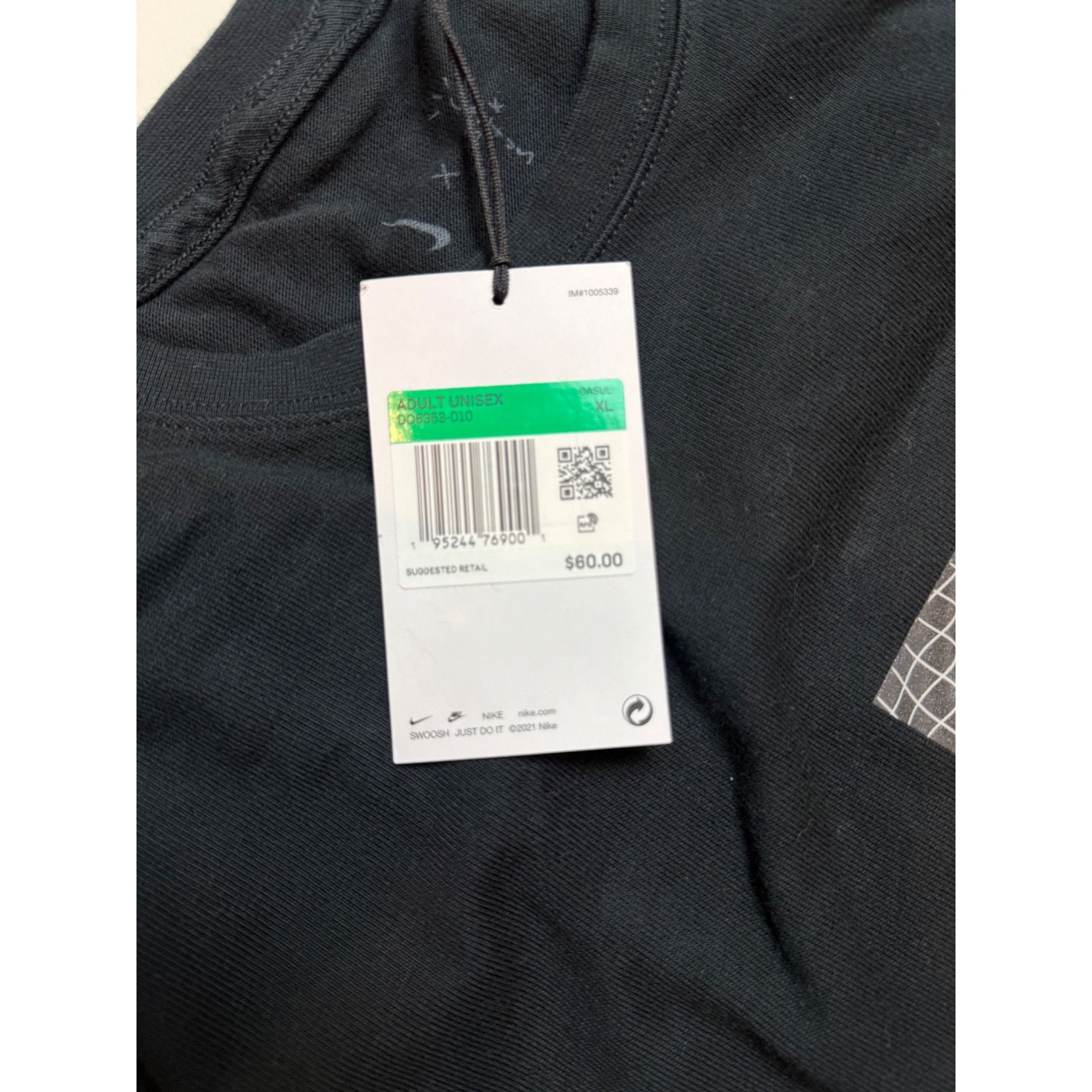 Nike Size XL - NIKE x Travis Scott CACT.US Corp U NRG Black Long Size US XL / EU 56 / 4 - 4 Thumbnail