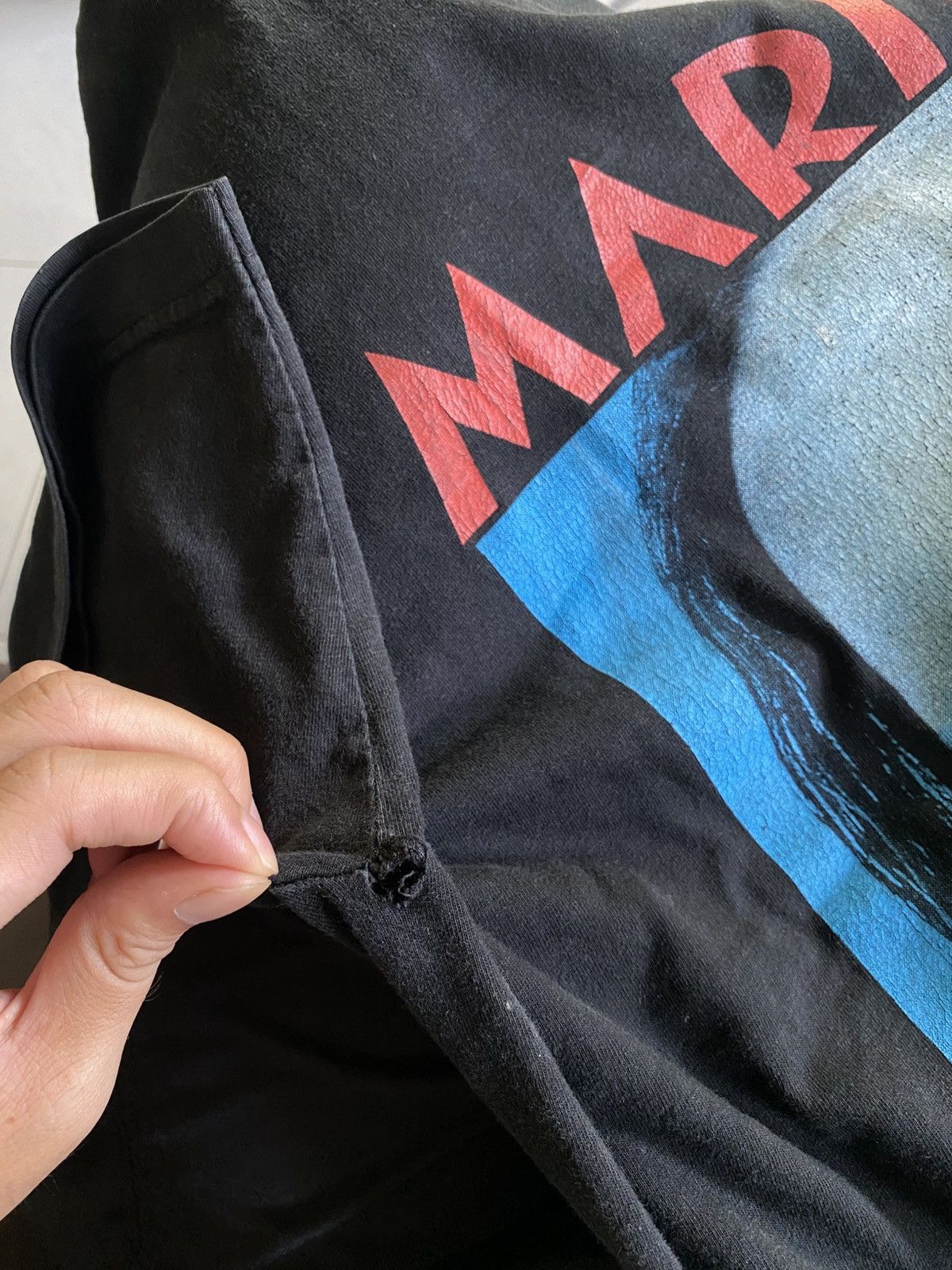 Band Tees Vintage 90s Marilyn Manson Tshirt Size US L / EU 52-54 / 3 - 10 Thumbnail