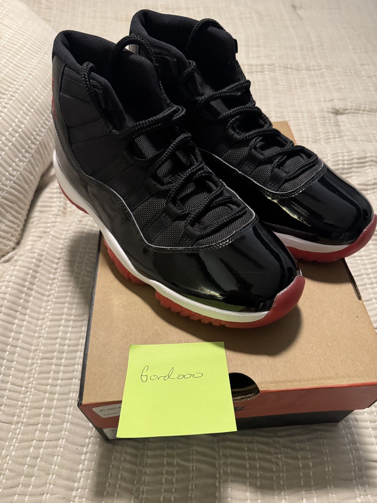 Jordan Brand Jordan 11 ‘Bred’ Size US 9.5 / EU 42-43 - 6 Thumbnail