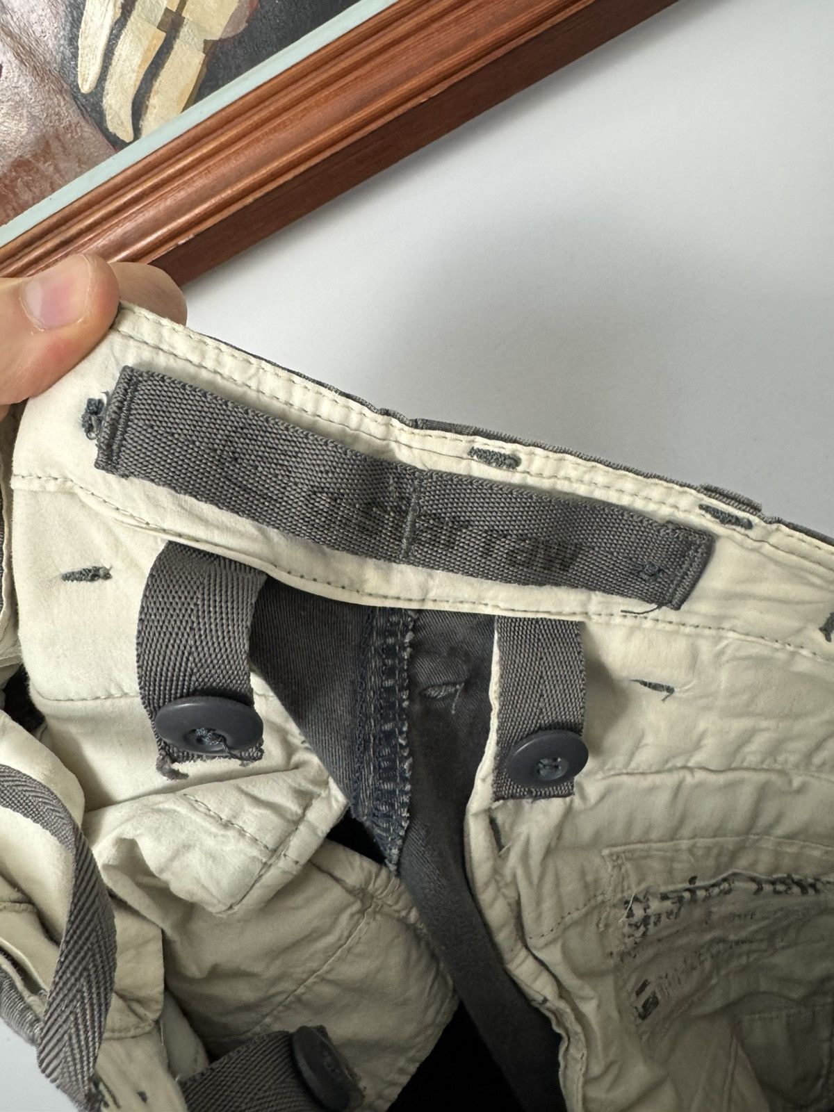 G-Star G Star Raw Y2k Vintage Cargo Washed Hype Pant Streetwear Size US 29 - 3 Thumbnail