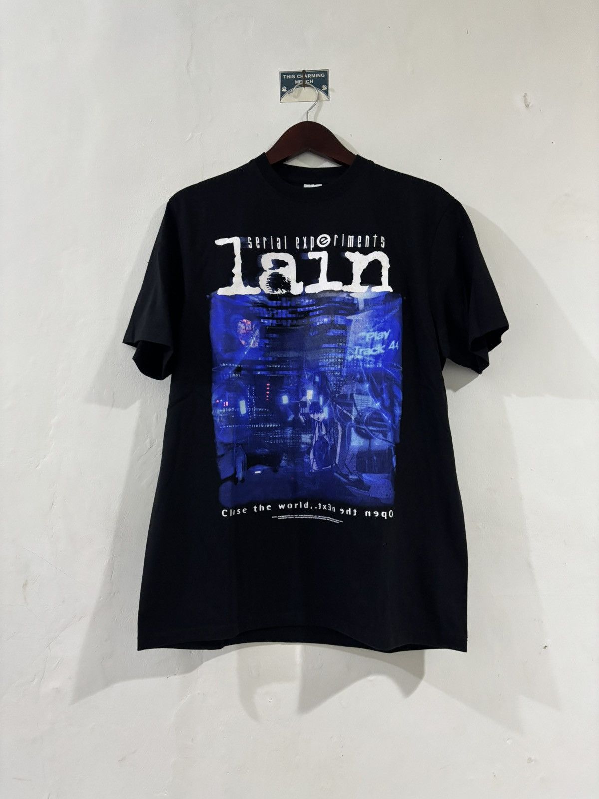 Anime × Japanese Brand SERIAL EXPERIMENTAL LAIN SHIRT BOOTLEG Size US L / EU 52-54 / 3 - 1 Thumbnail