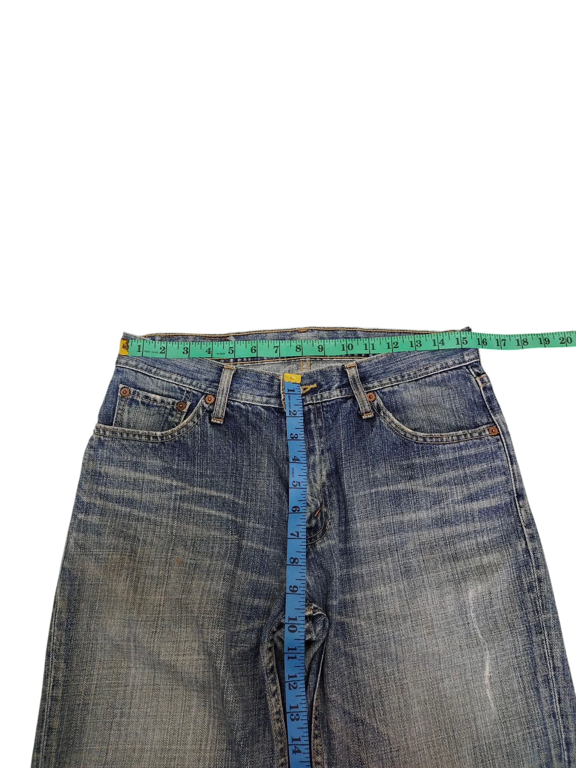 Levi's Vintage Levis 533 Relaxed Distress Faded Denim Jeans Size US 31 - 14 Thumbnail