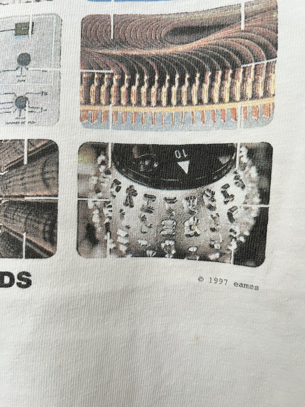 Vintage Vintage 90s Eames Office Furniture Mid Century T shirt Size US XS / EU 42 / 0 - 3 Thumbnail