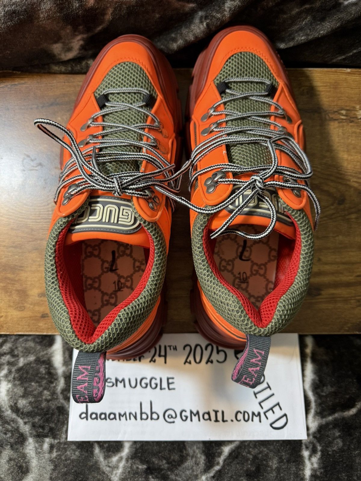 Gucci Gucci Flashtrek Reflective Orange Size10 Size US 10 / EU 43 - 11 Thumbnail