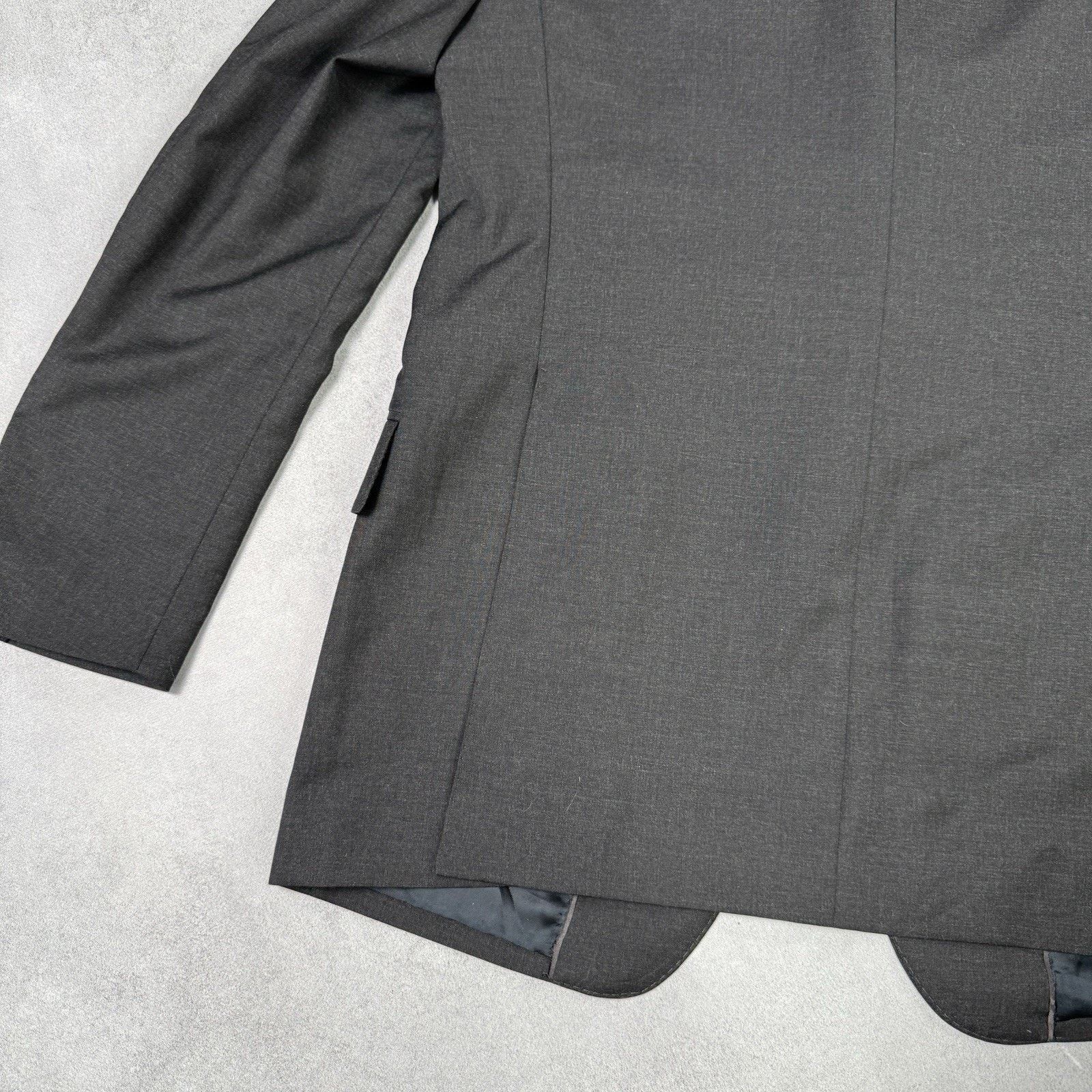 Burberry Burberry Men Wool Blazer Grey Size 50R Size 40R - 19 Thumbnail